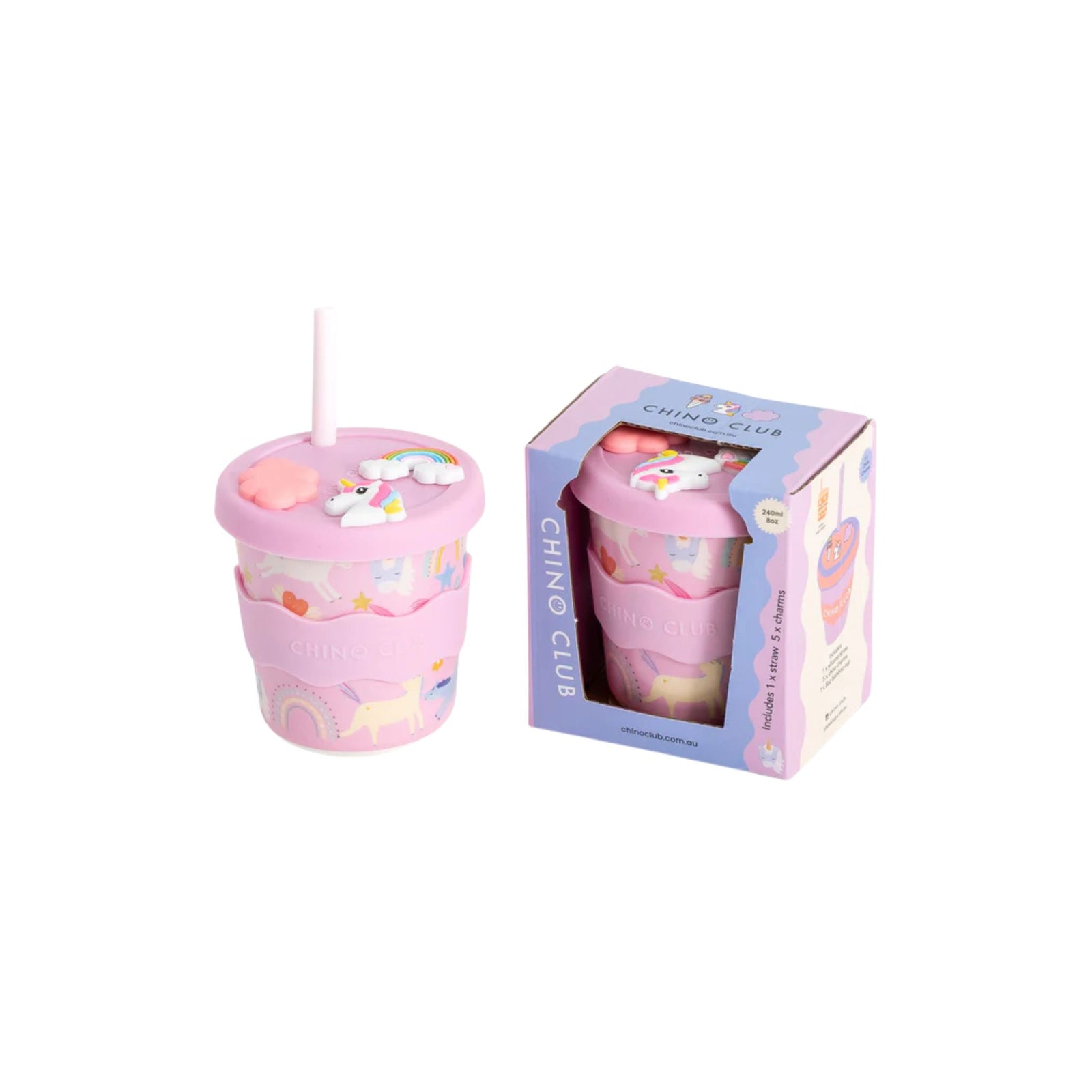 Unicorn Chino Charm Cup