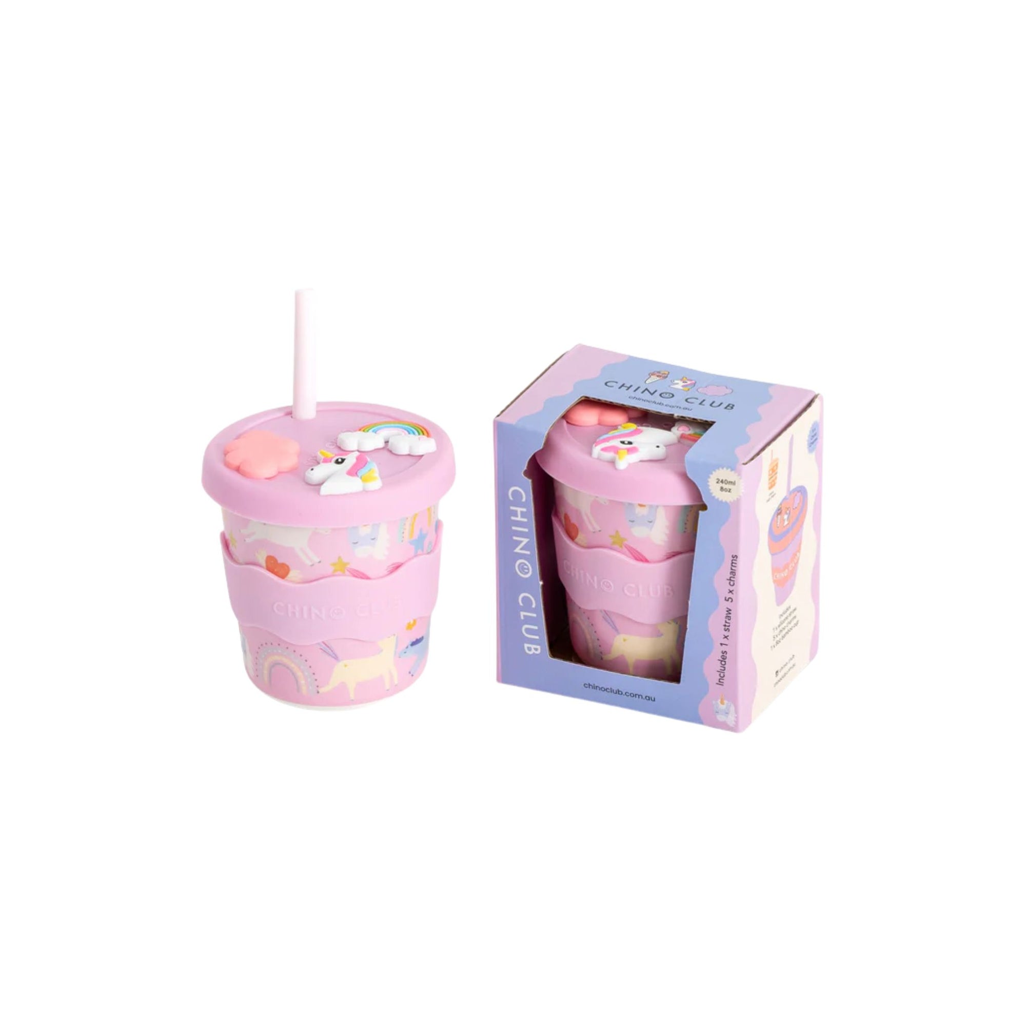 Unicorn Chino Charm Cup