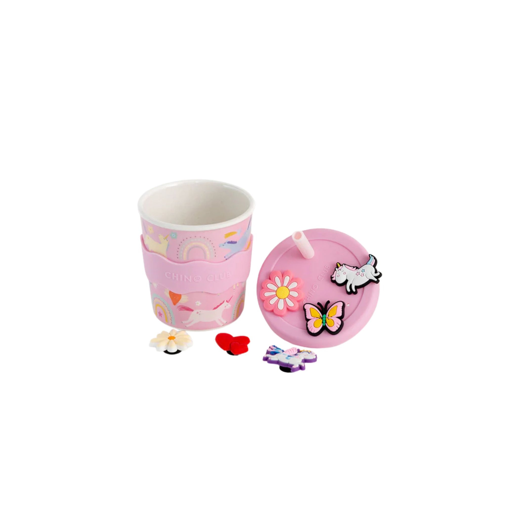 Unicorn Chino Charm Cup