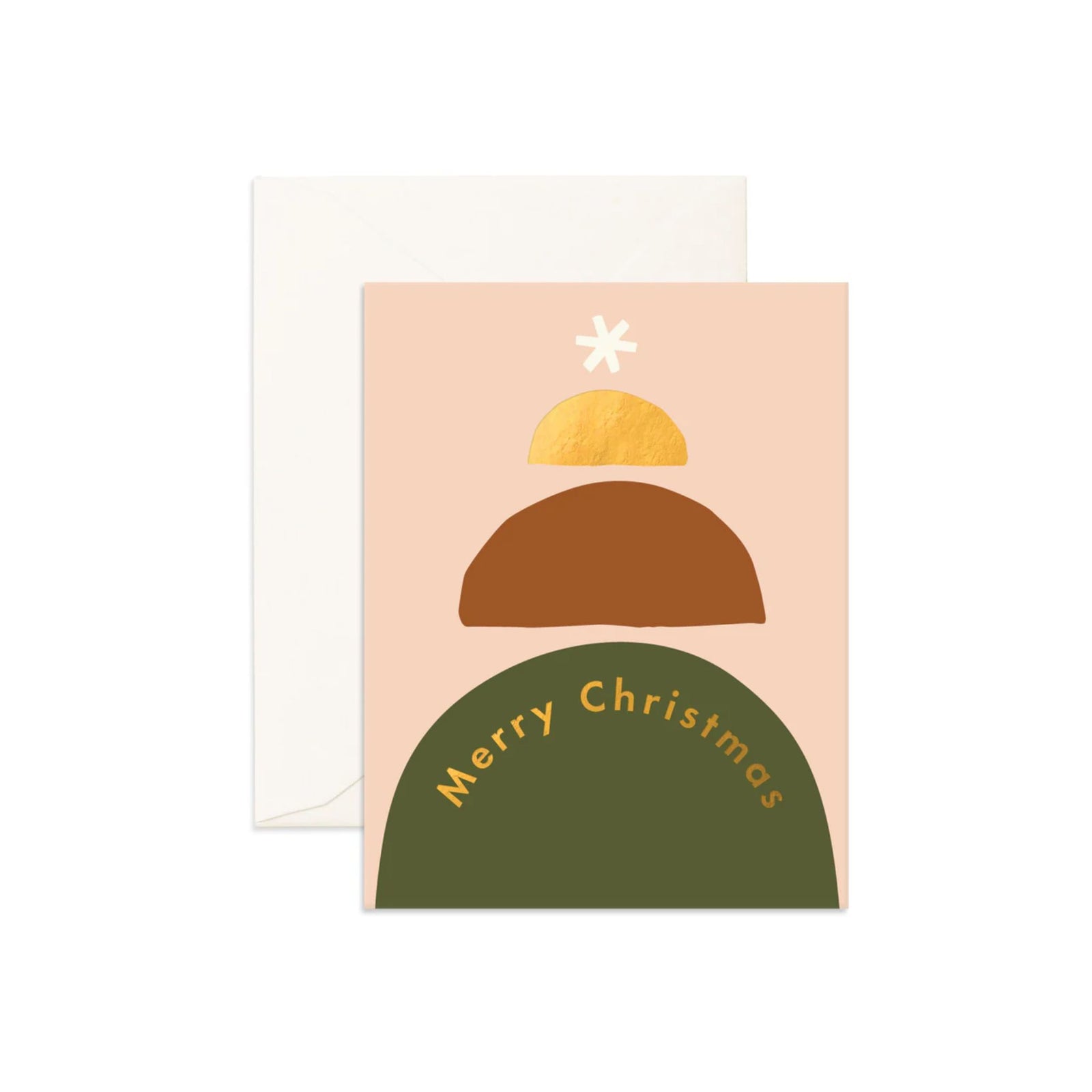 Christmas Boho Greeting Card