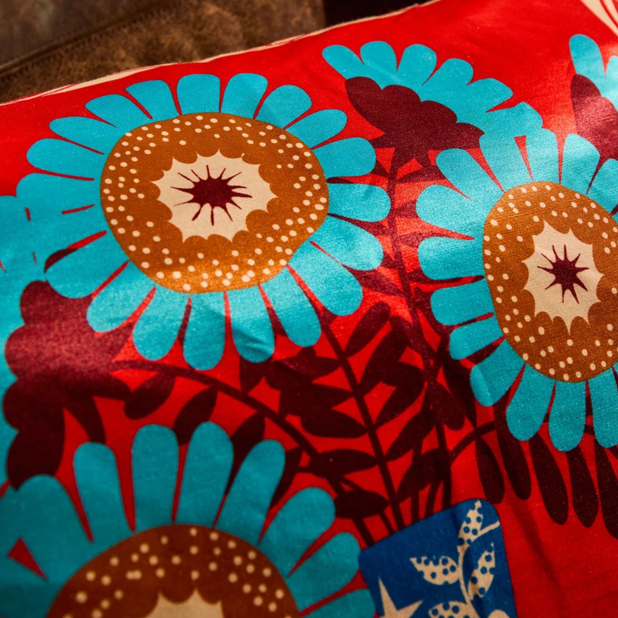 Cleo Cushion Poppy