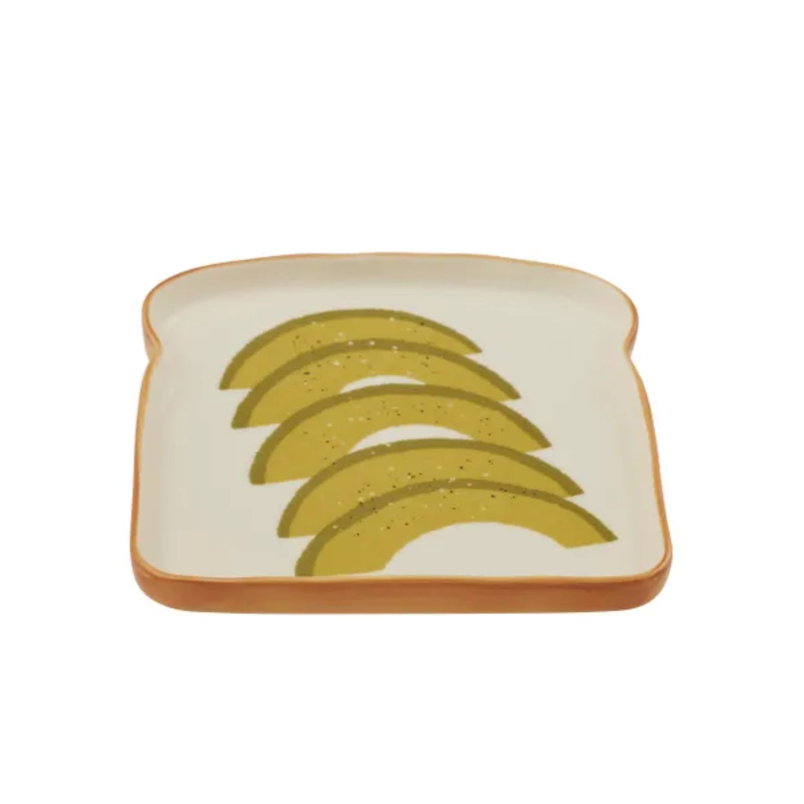 Avo On Toast Ceramic Plate