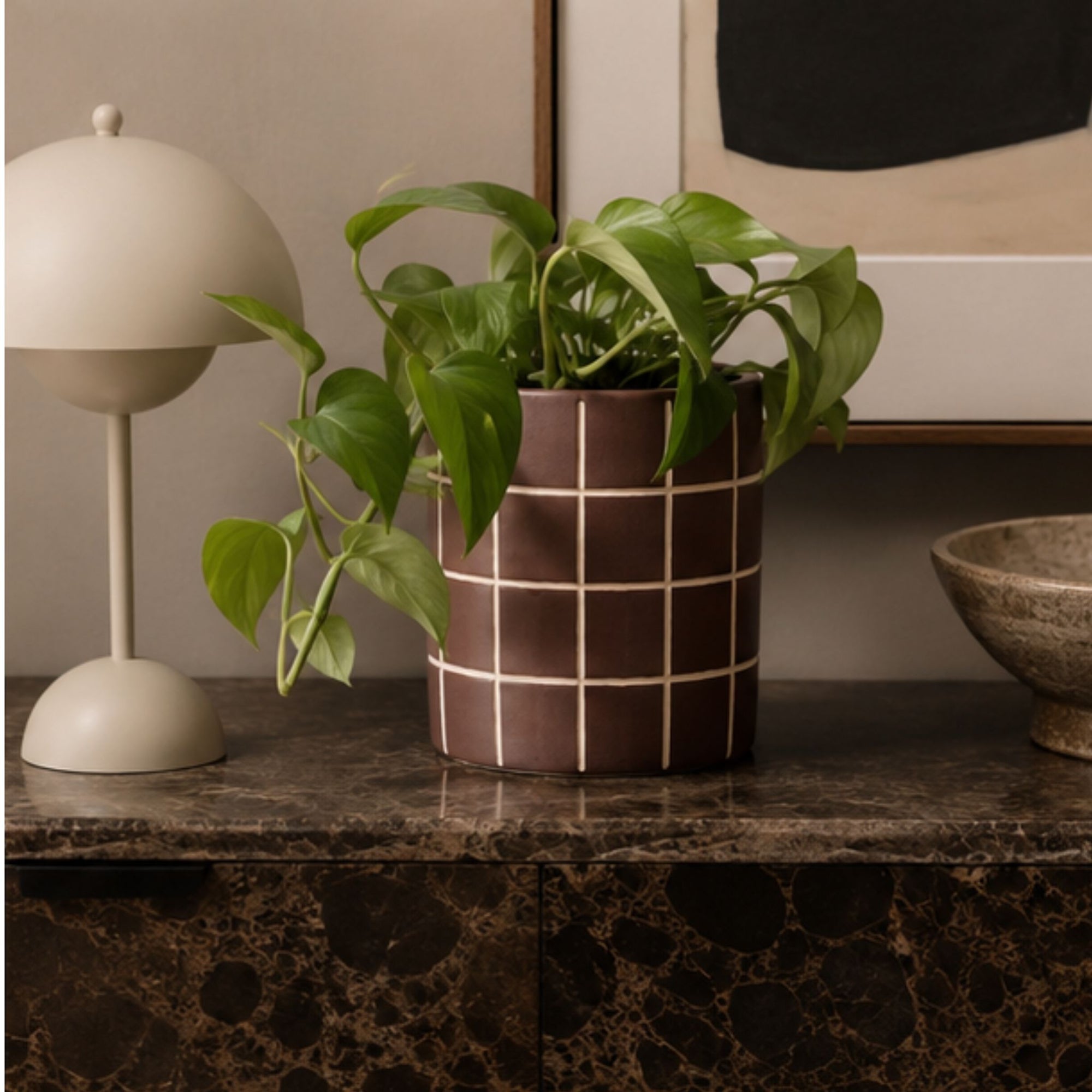 Boyd Ceramic Tile Pot