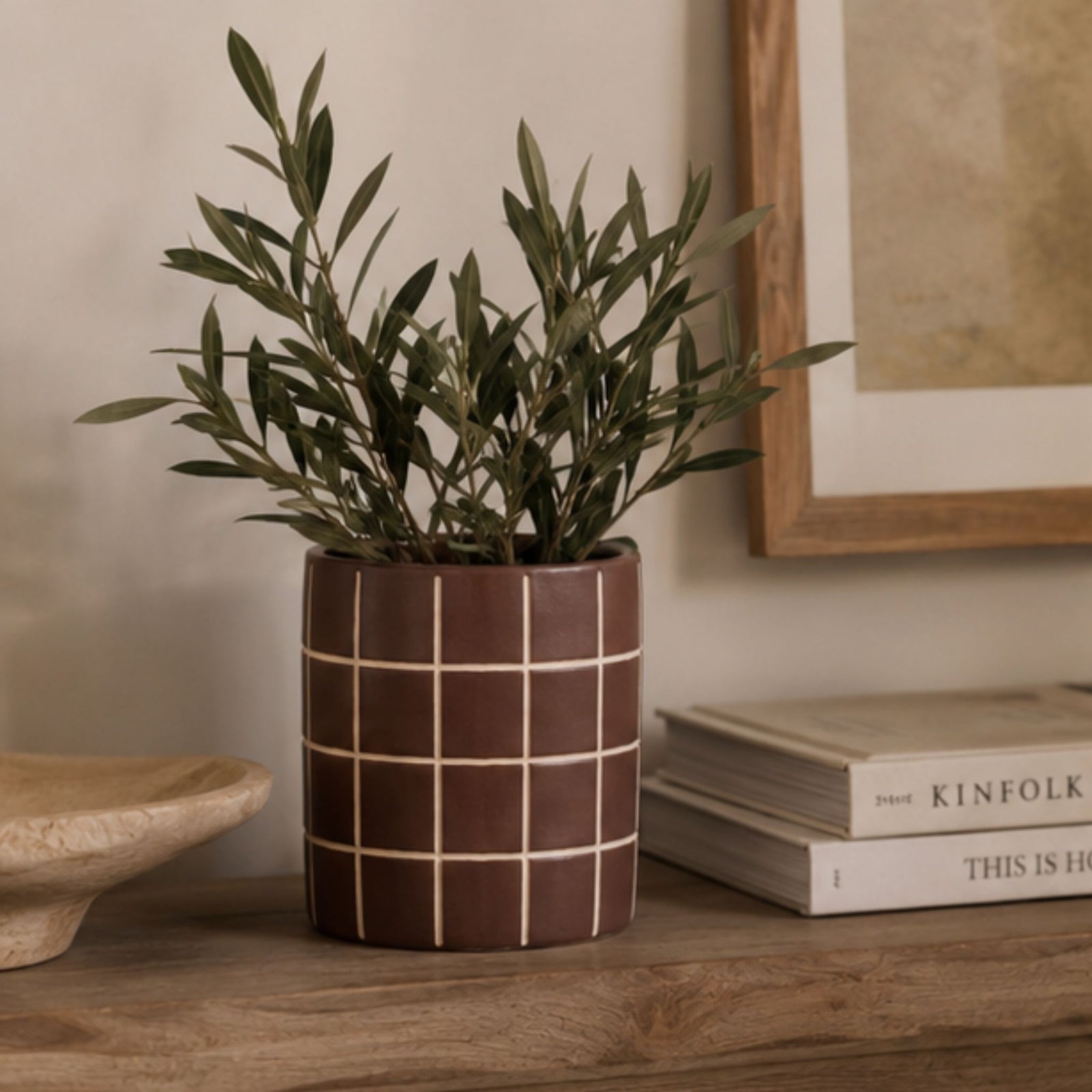 Boyd Ceramic Tile Pot
