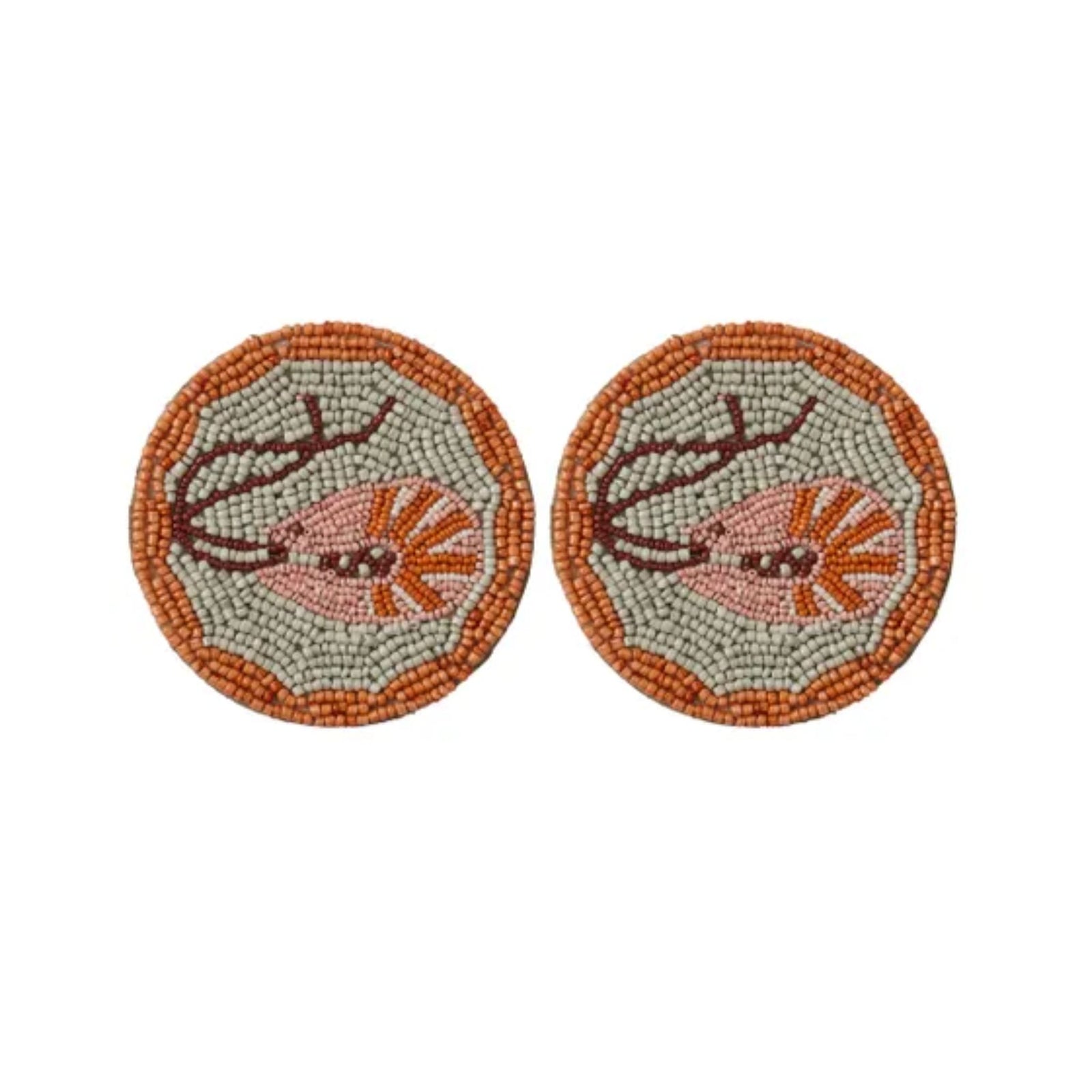 G'Day Beaded Coaster Set