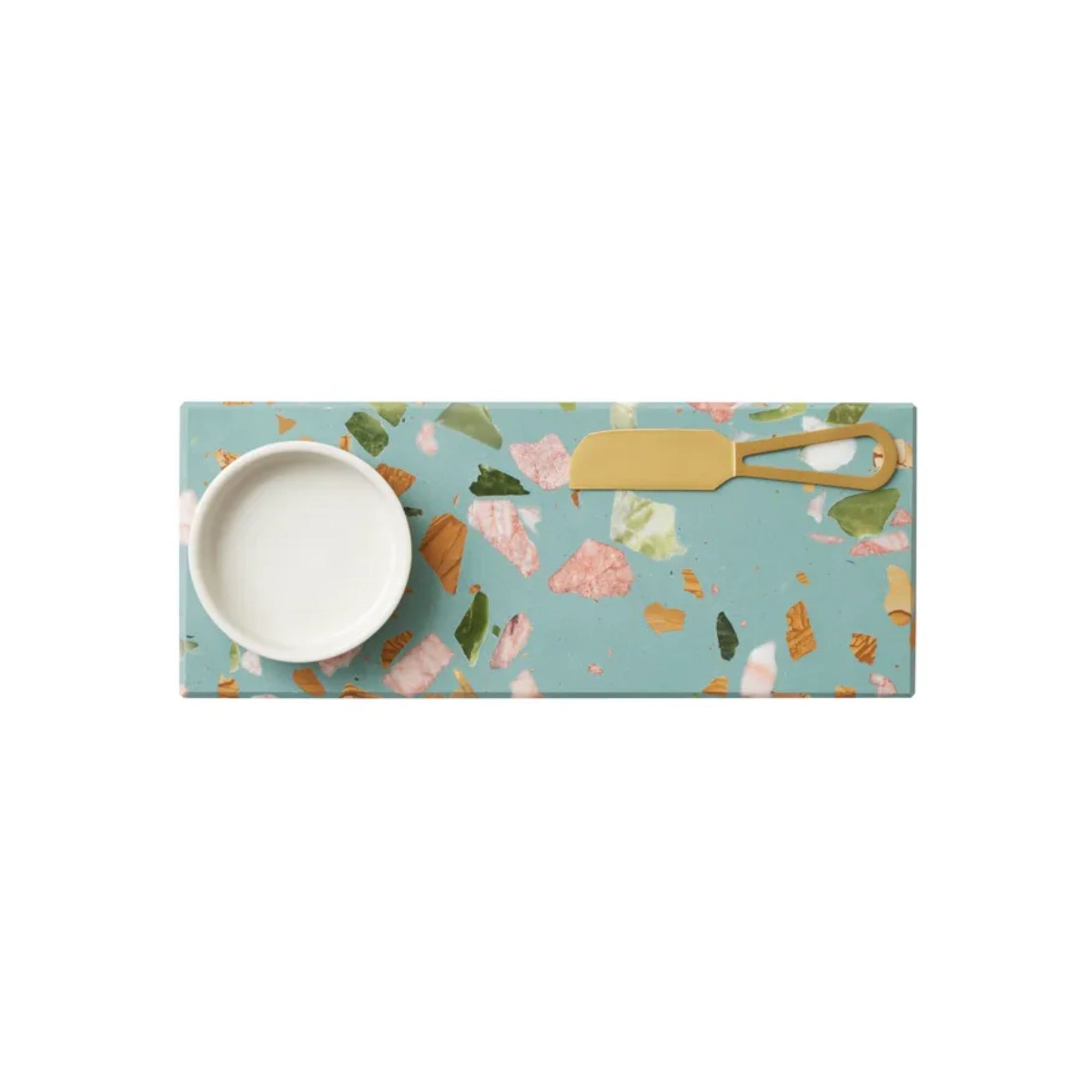 Jewel 3pc Terrazzo Serving Set