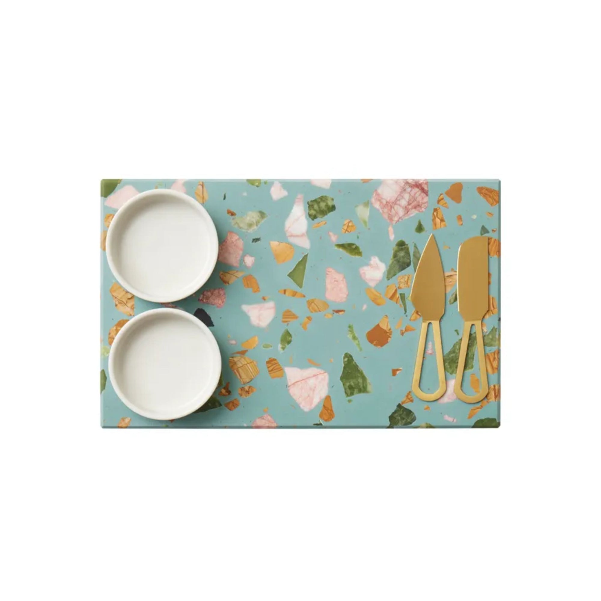 Jewel 5pc Terrazzo Serving Set