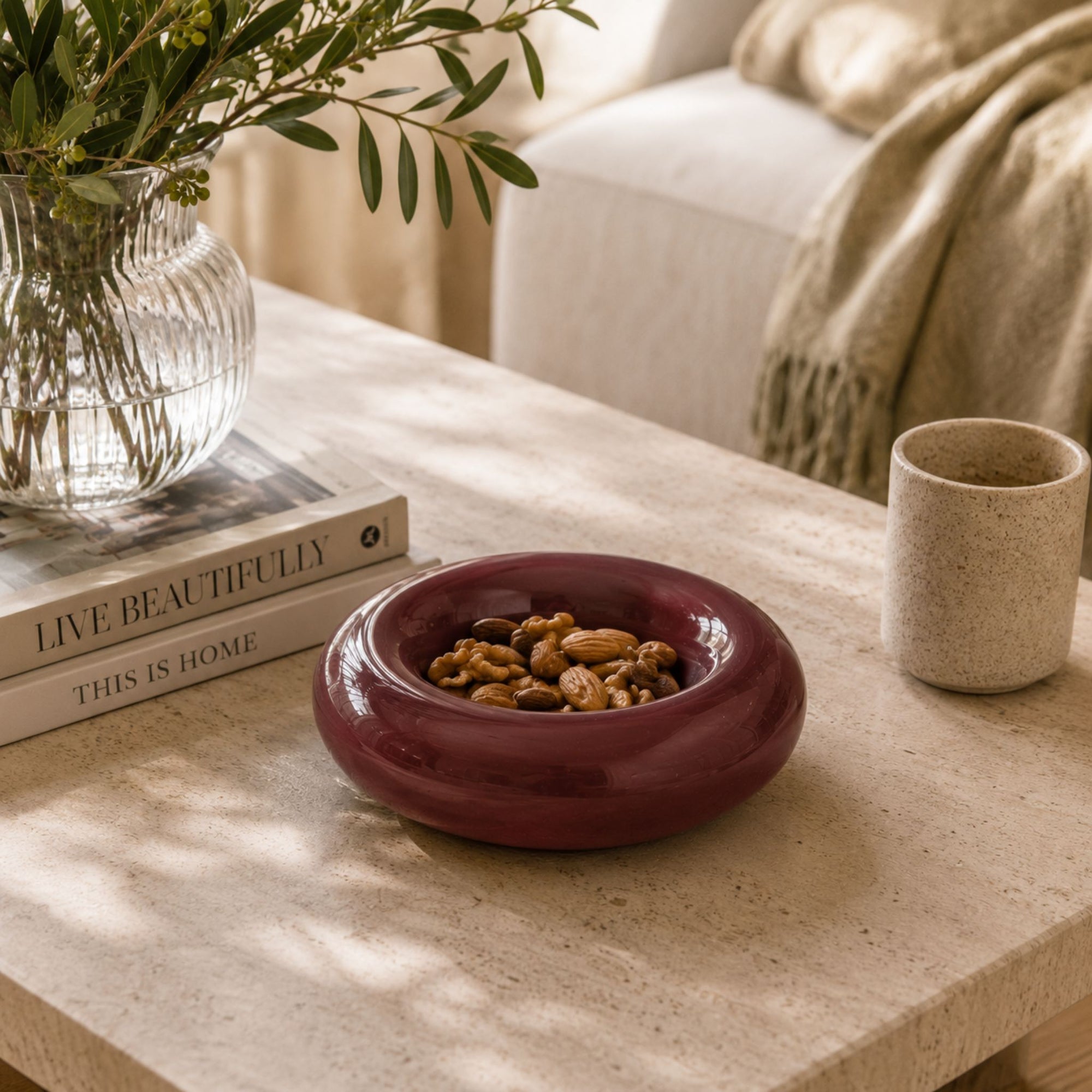Orb Ceramic Bowl Russet
