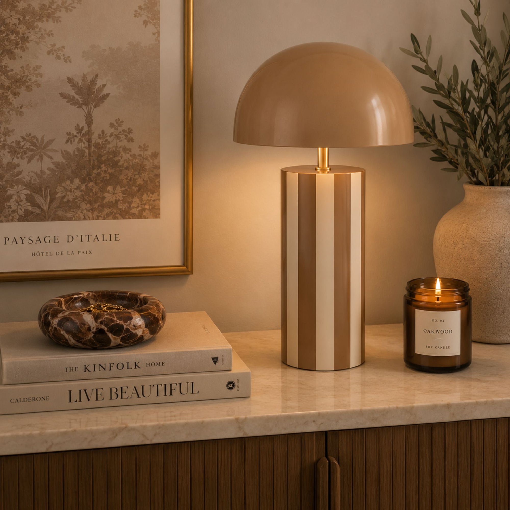 Raya Metal Lamp