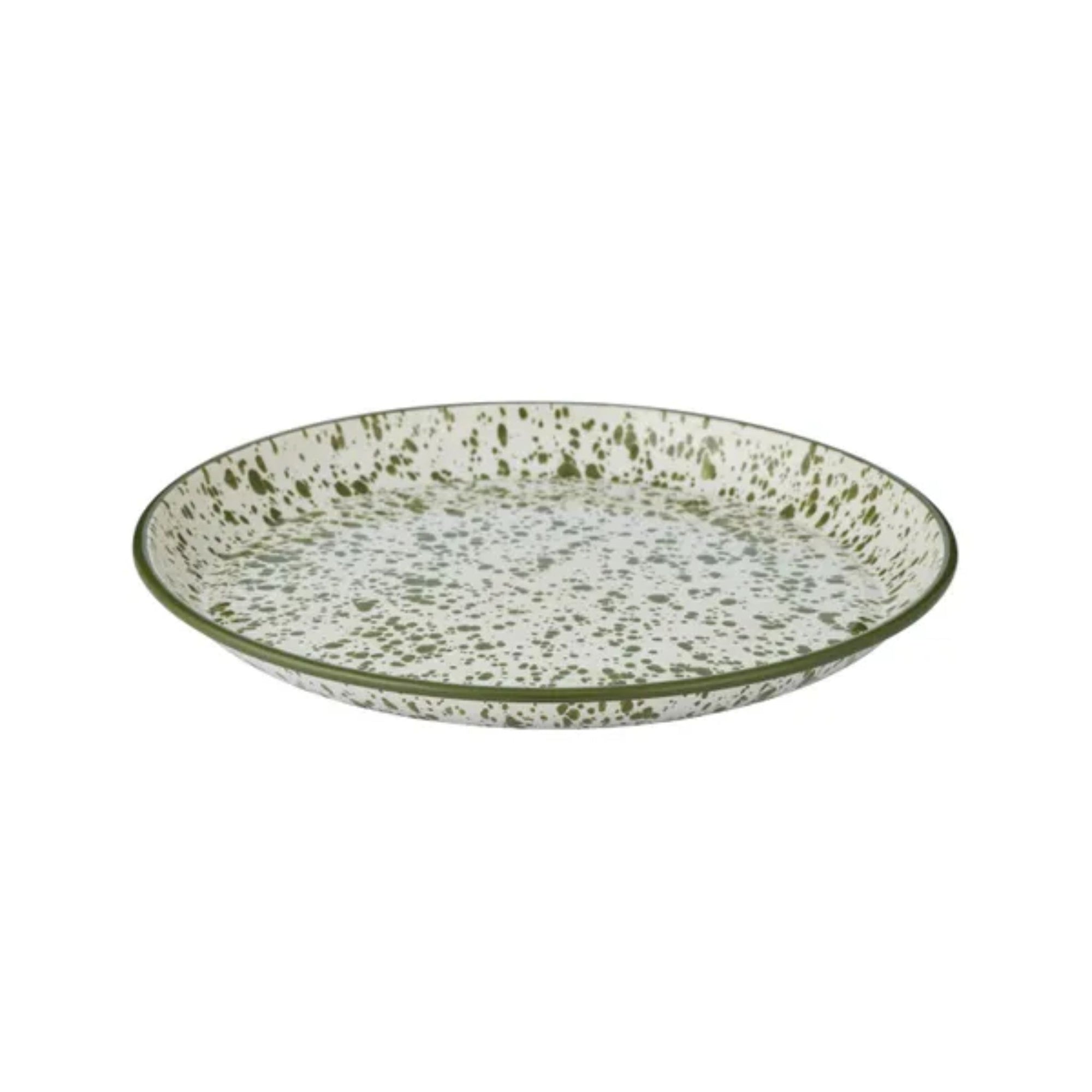 Scout Round Enamel Tray