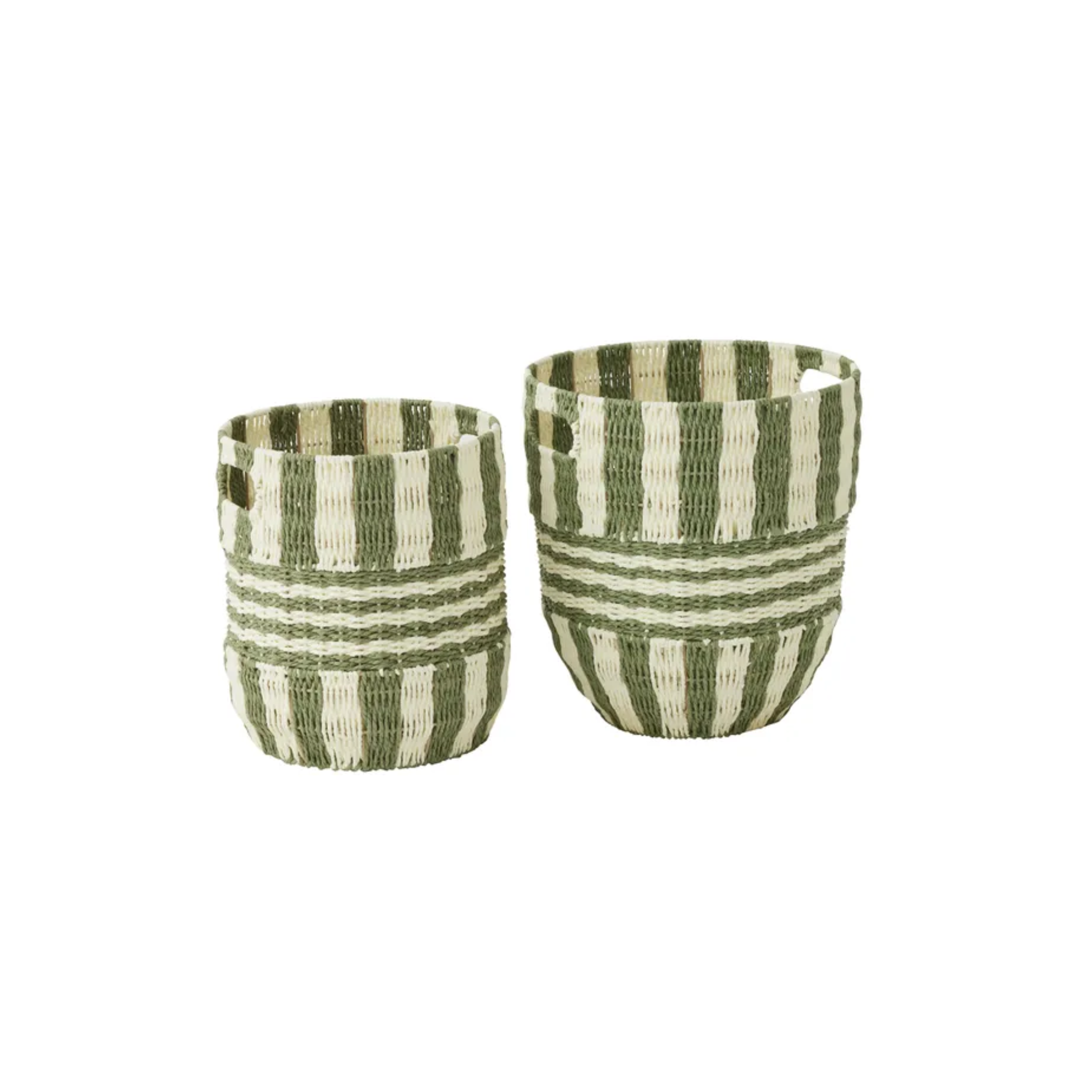 Solana Stripe Basket– Oxley and Moss