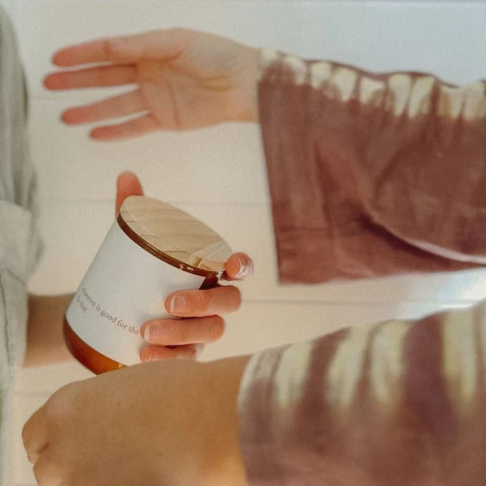 Heartfelt Quote Candle - Good For The Soul