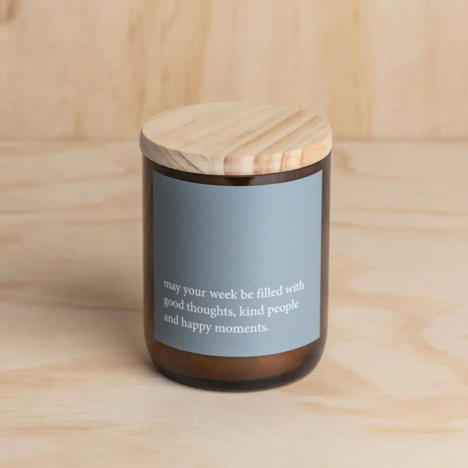 Heartfelt Quote Candle - Good Kind Happy