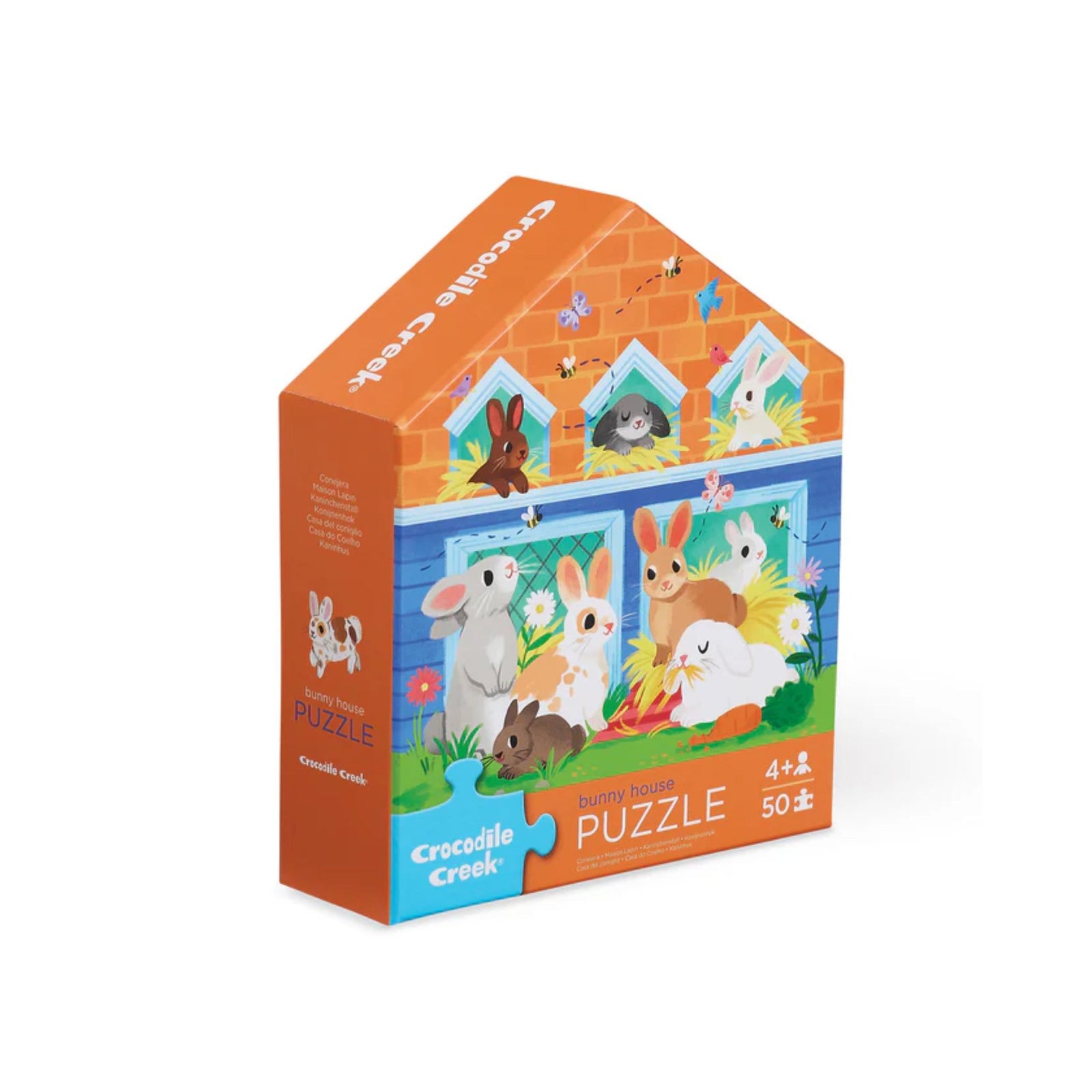 Flat House Puzzle Bunny House - Oxley and Moss