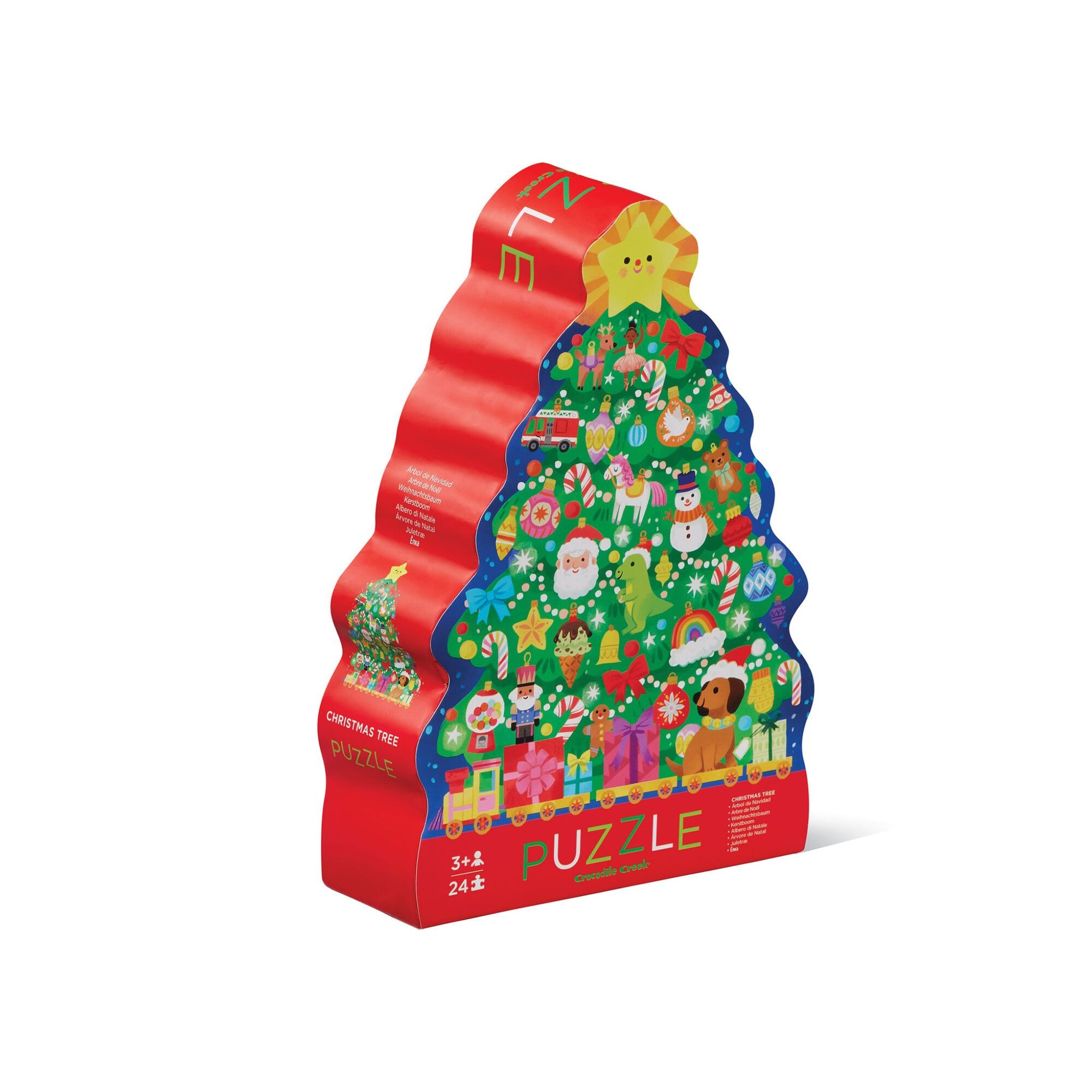 Classic Floor Puzzle Christmas Tree