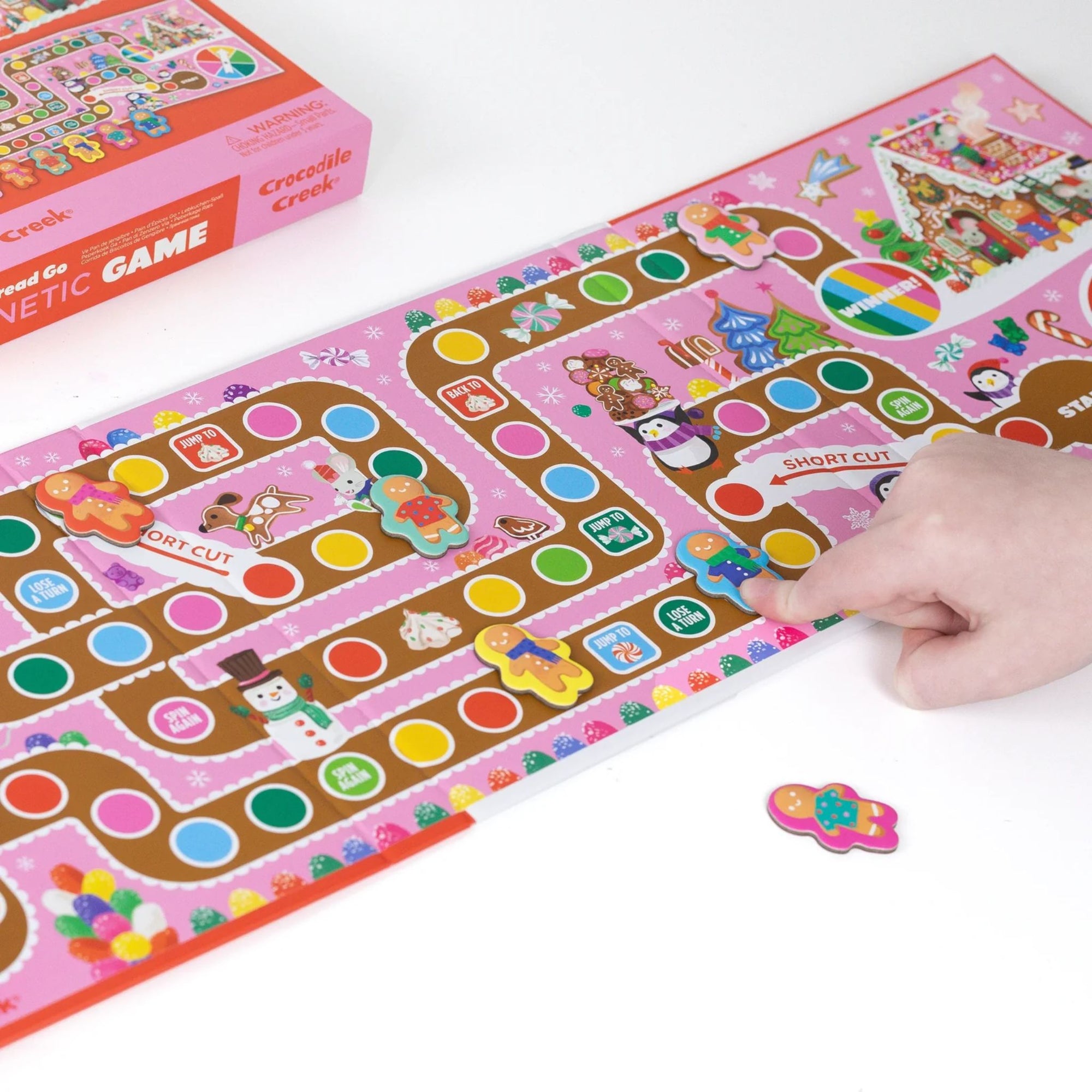 Magnetic Game Gingerbread Go