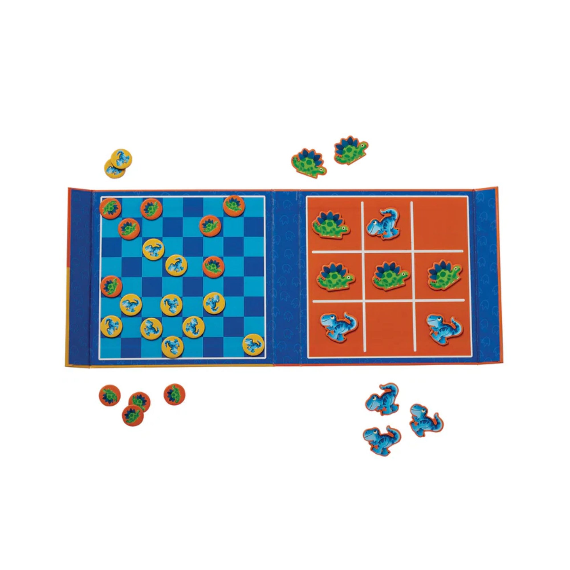 Magnetic Game Tic Tac Toe Dinosaur