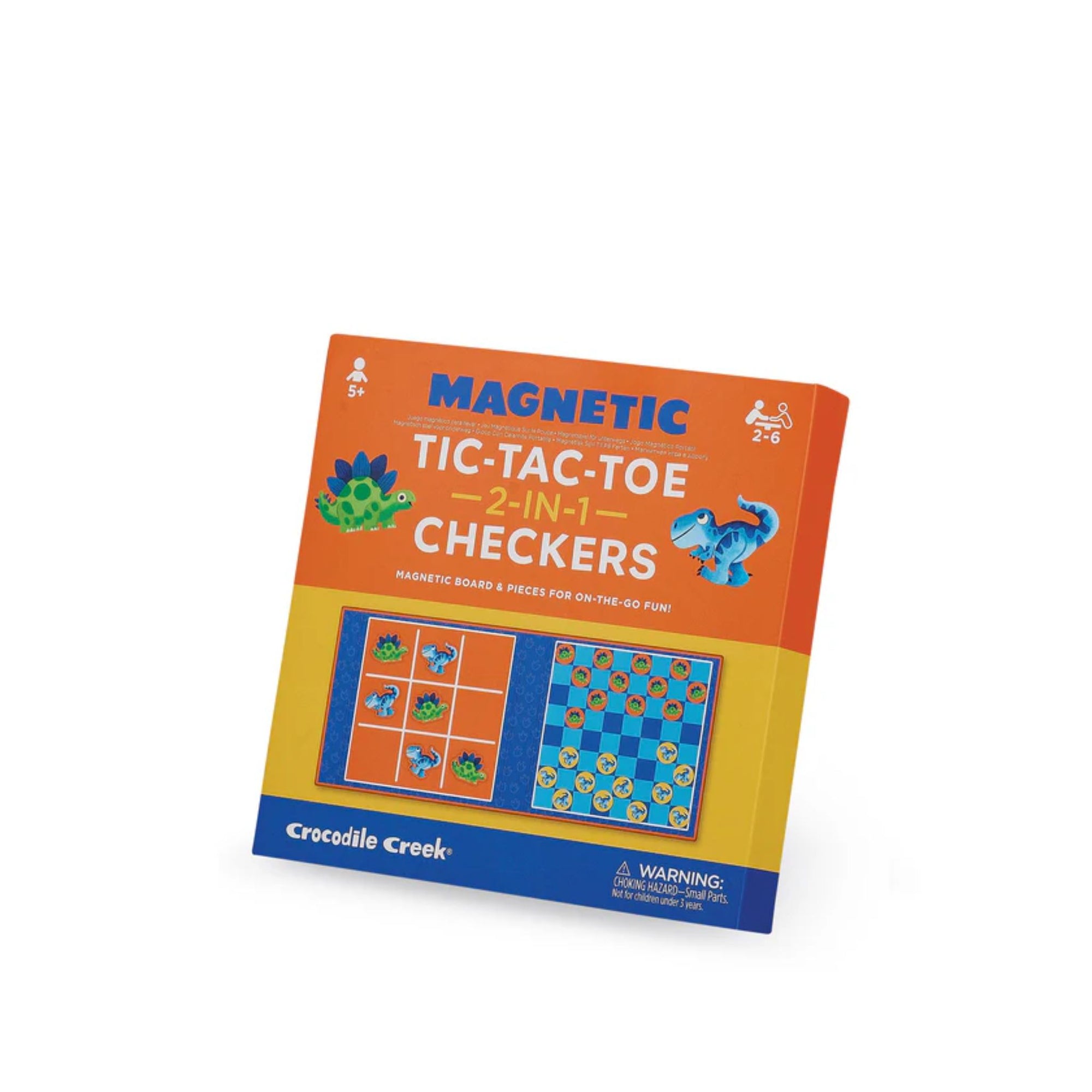 Magnetic Game Tic Tac Toe Dinosaur