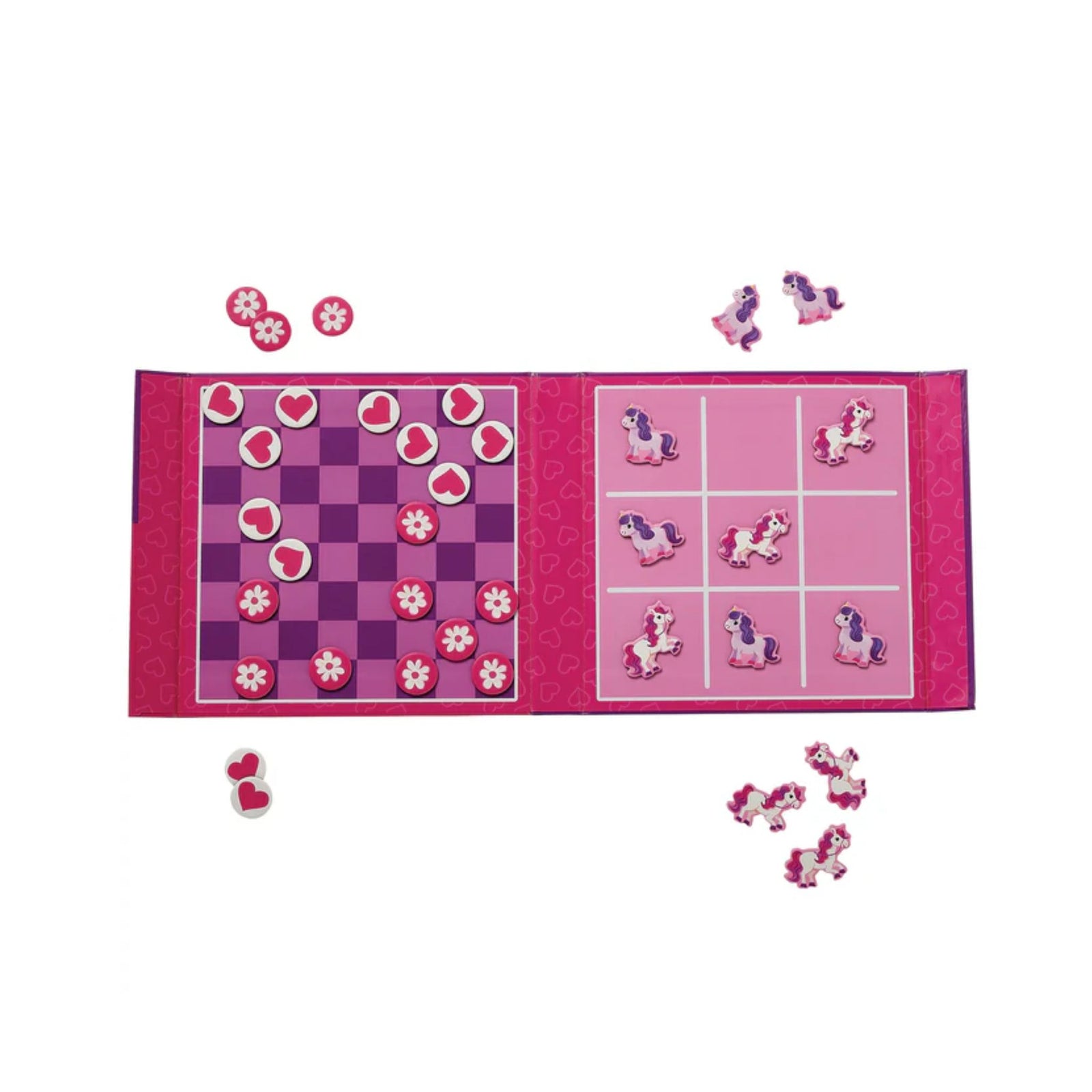 Magnetic Game Tic Tac Toe Unicorn - Oxley and Moss