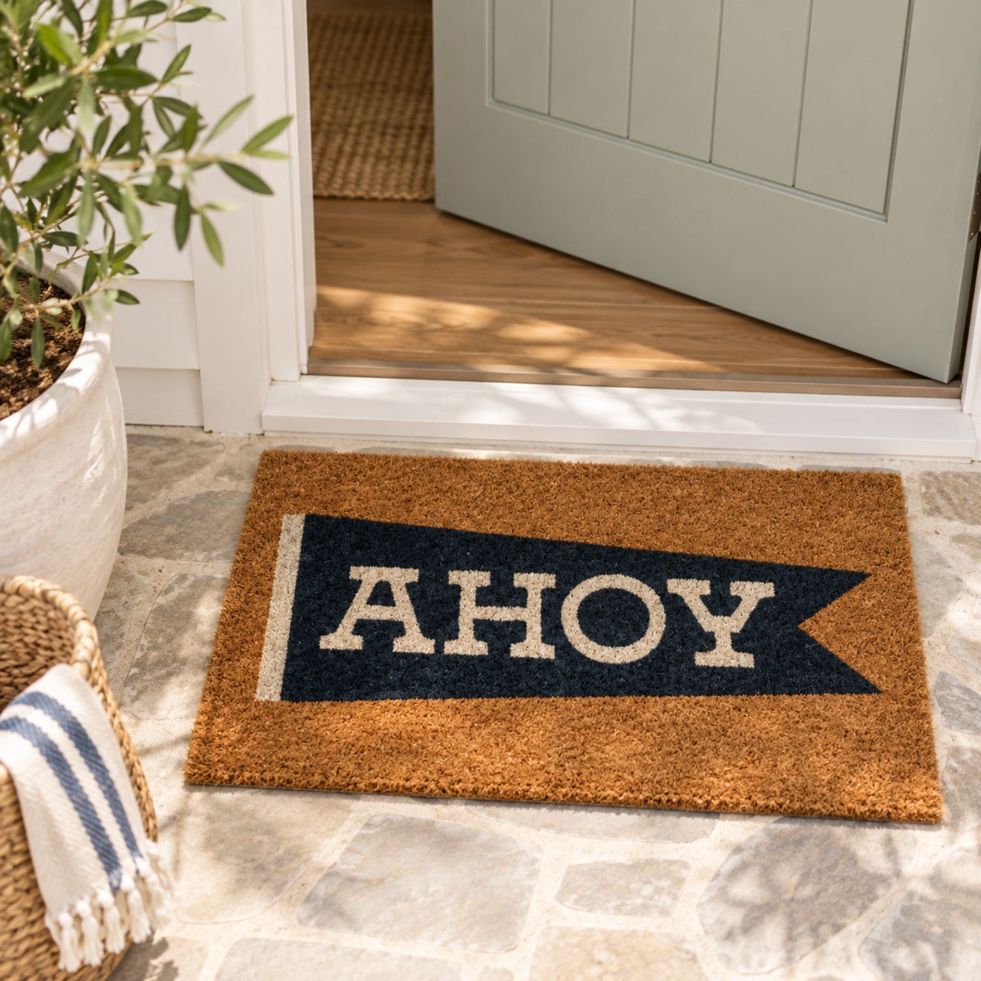 Ahoy Coir Doormat