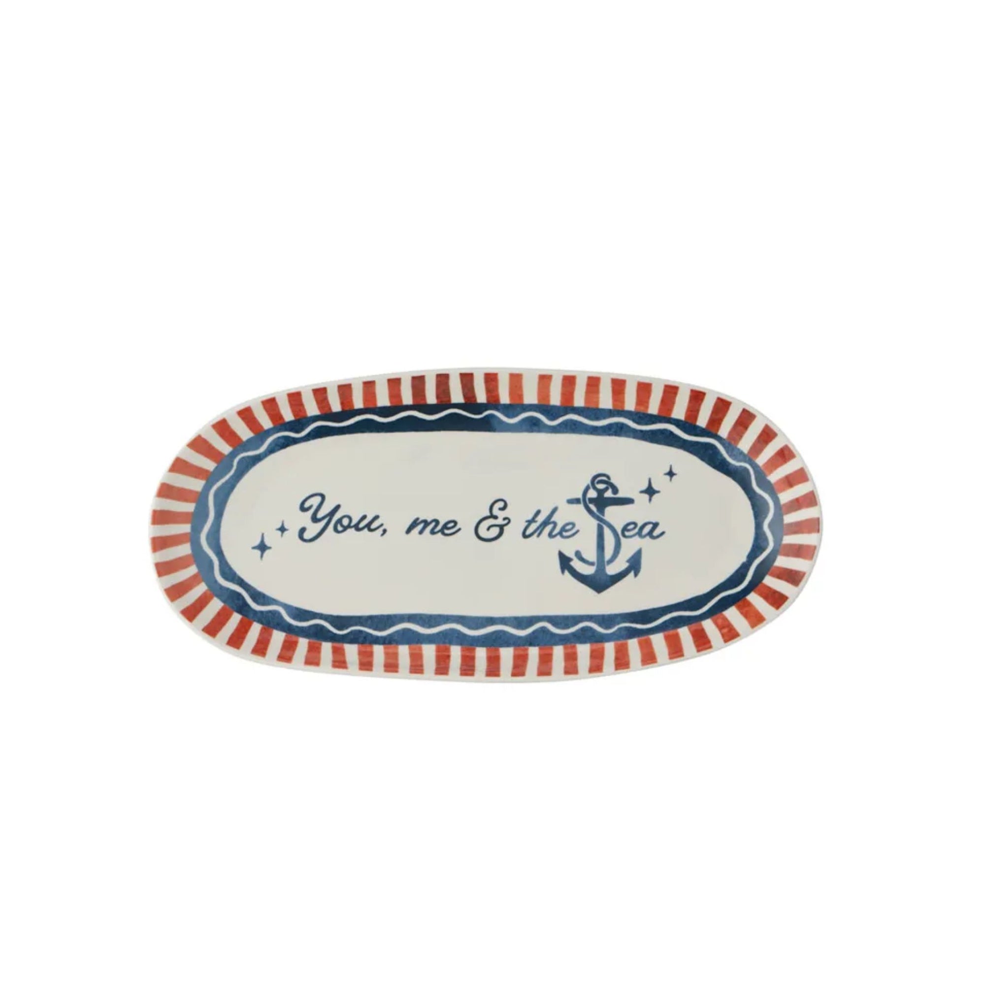 Ahoy Ceramic Platter