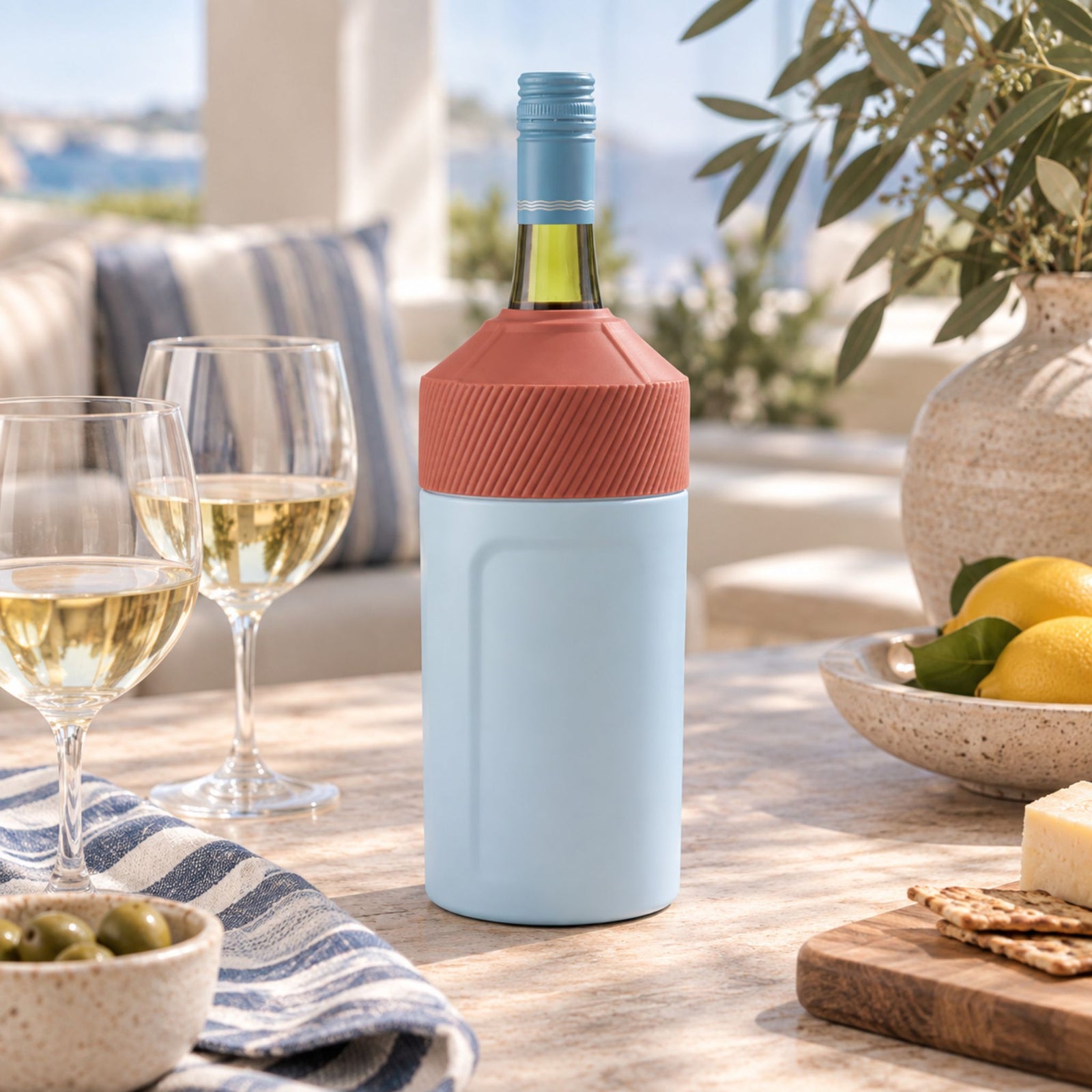 Andy Double Wall Wine Cooler Sky