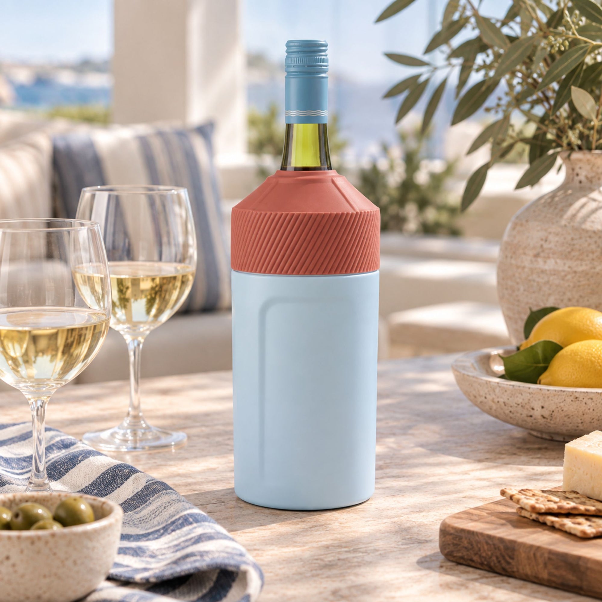Andy Double Wall Wine Cooler Sky