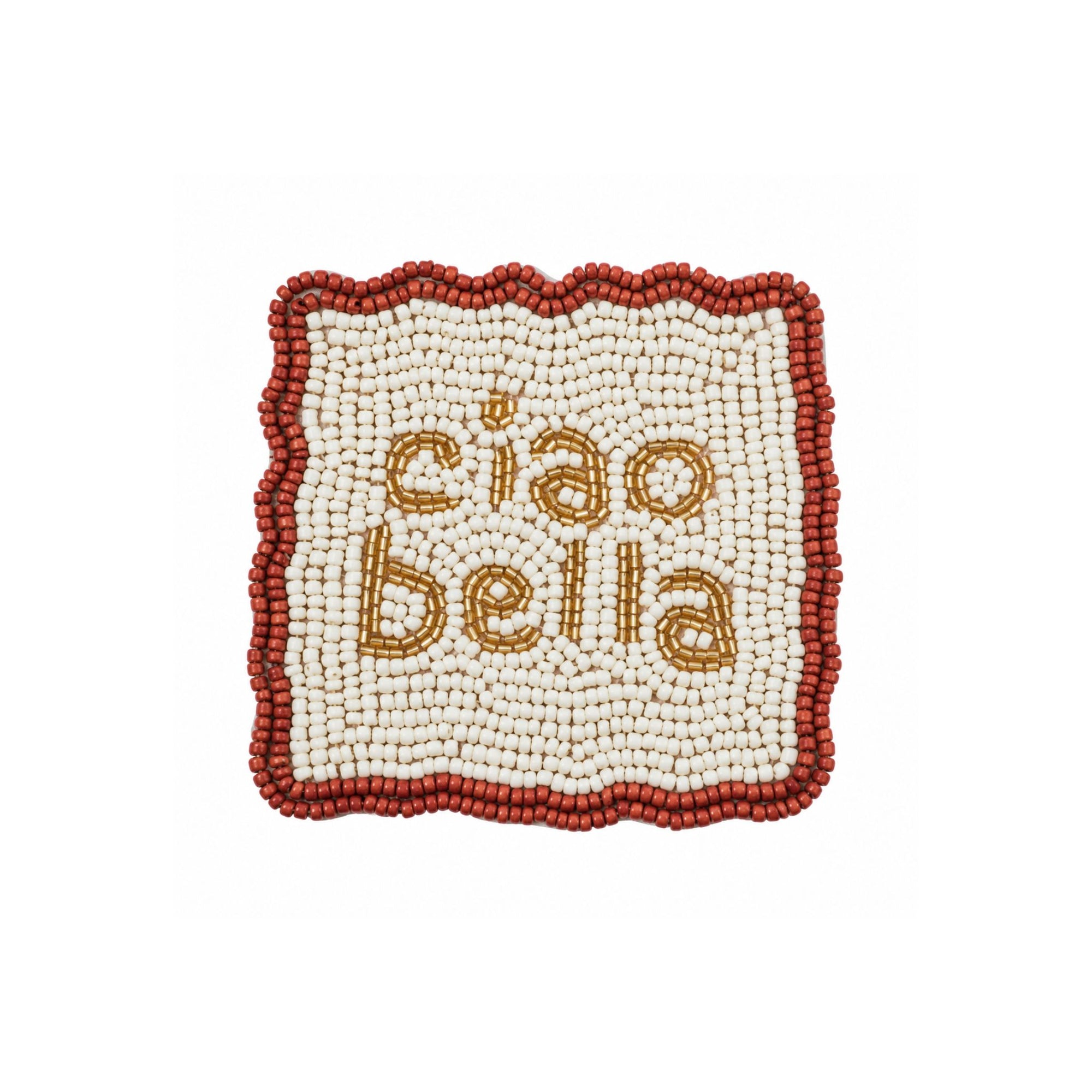 Ciao Martini Beaded Coaster