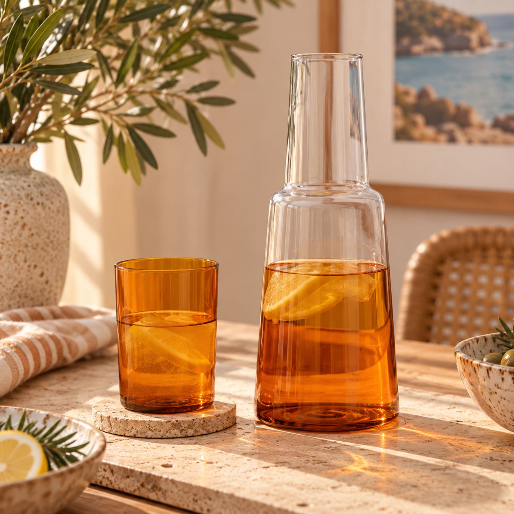 Blyton Carafe Glass Set
