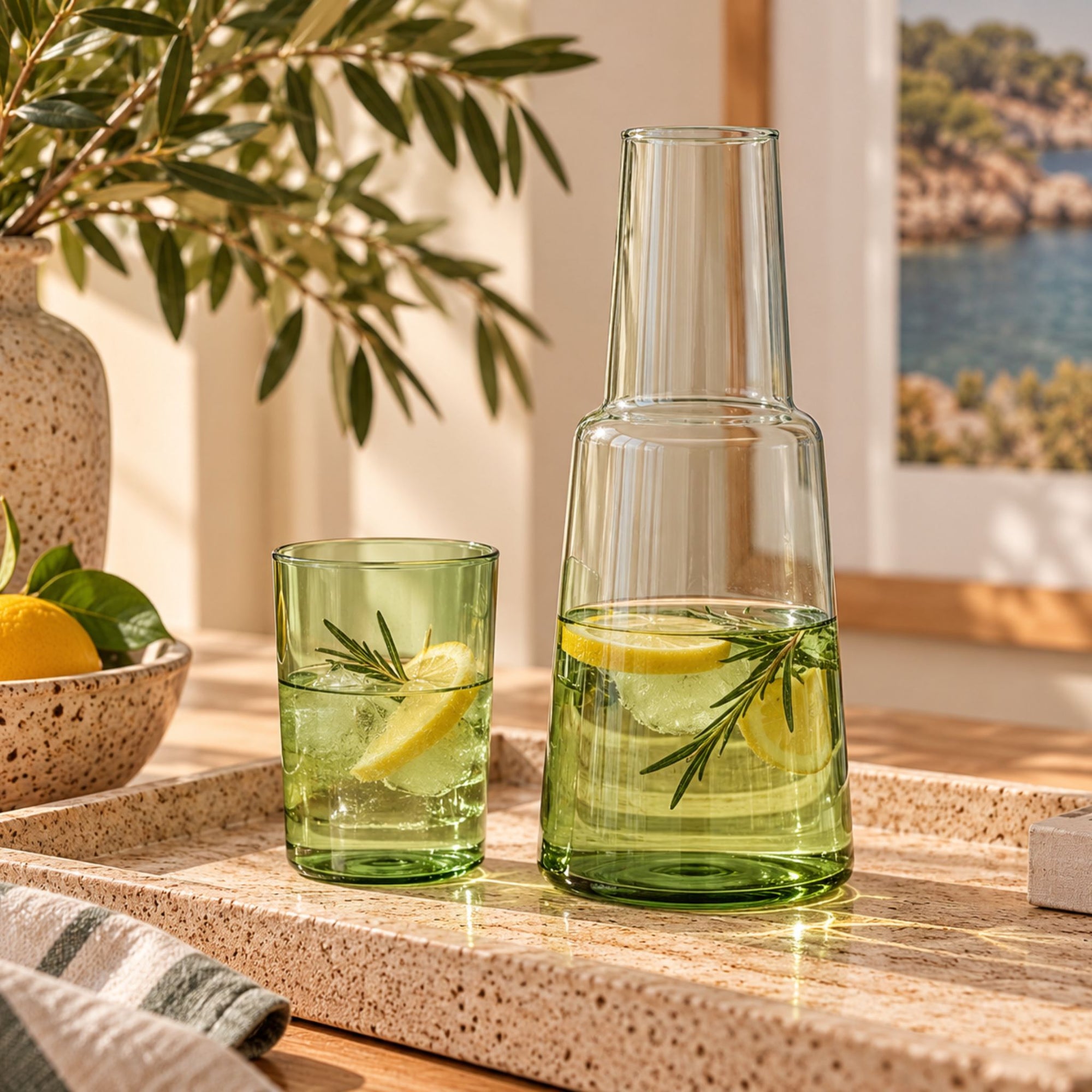 Blyton Carafe Glass Set