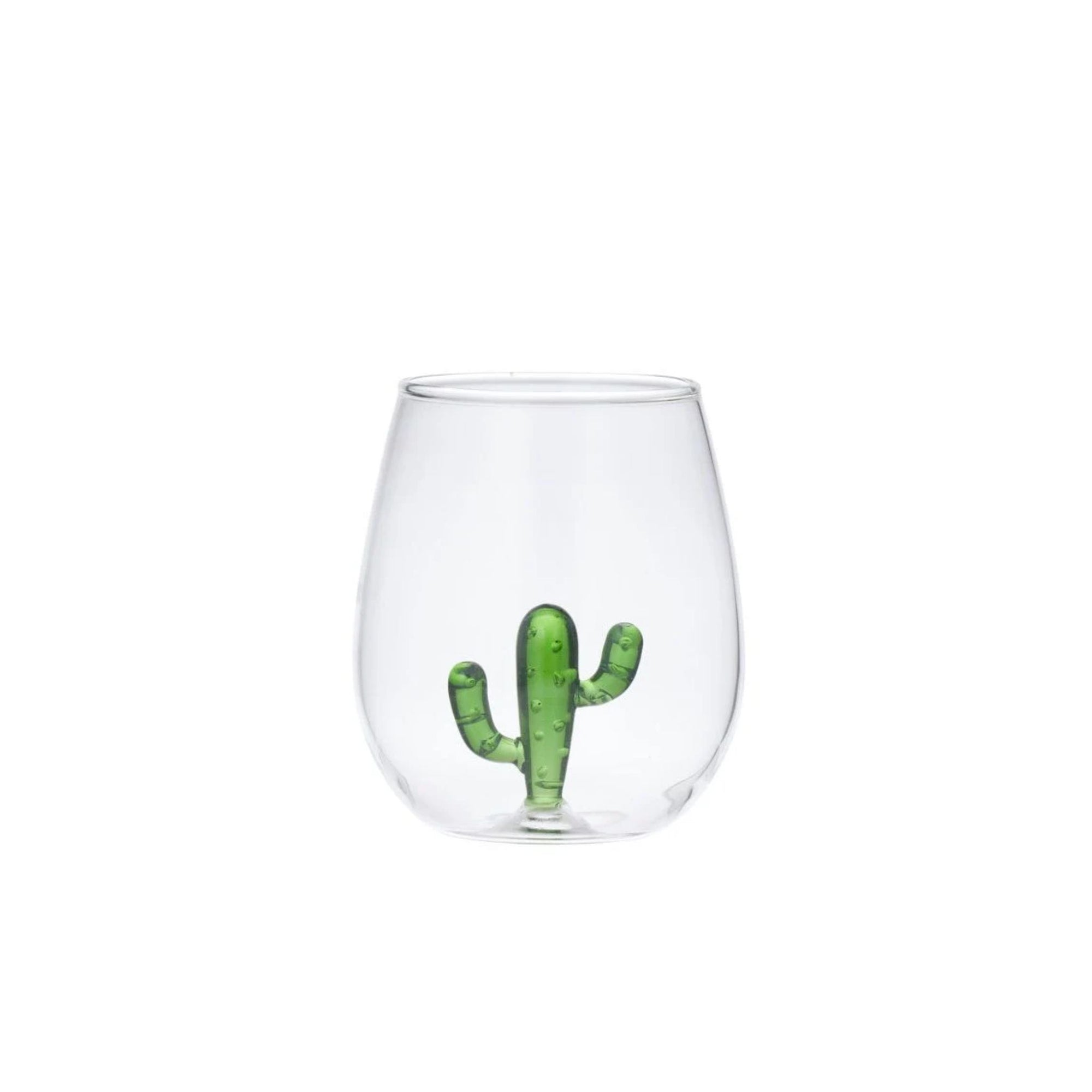 Cactus Glass Tumbler