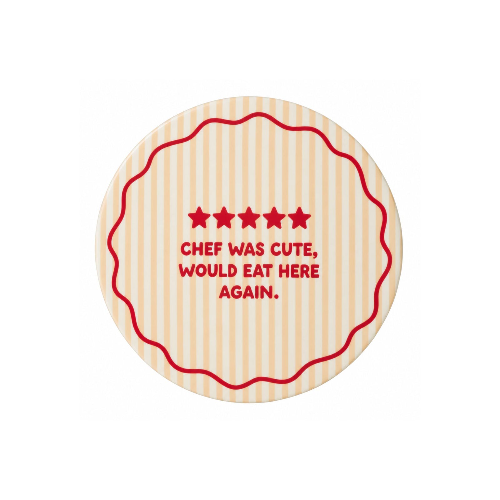 Foodie Ceramic Trivet