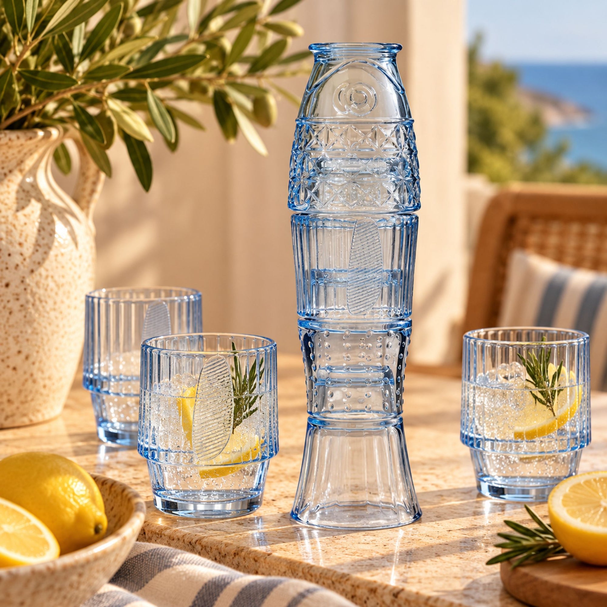Frank Stackable Glass Set
