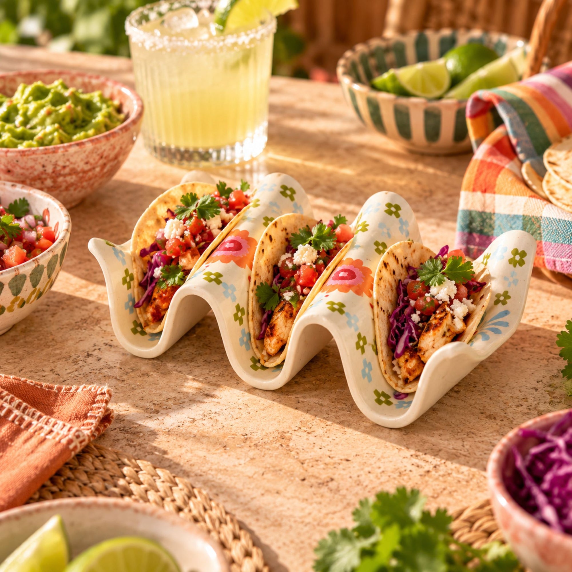 Freda 3 Taco Holder