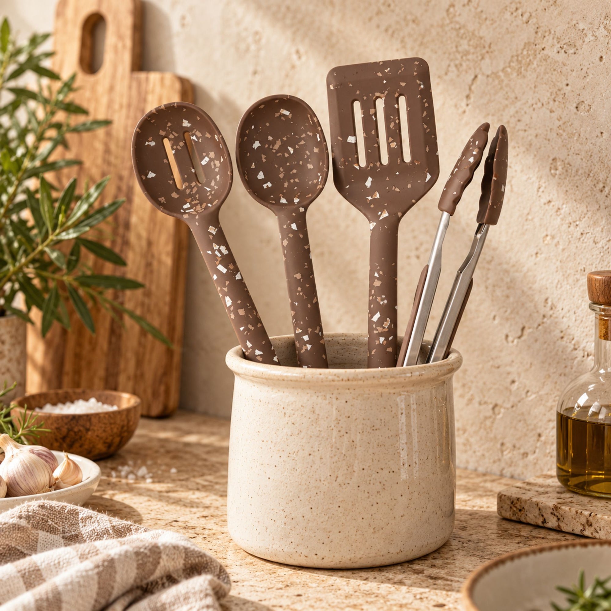 Gem Silicone Kitchen Utensil Set