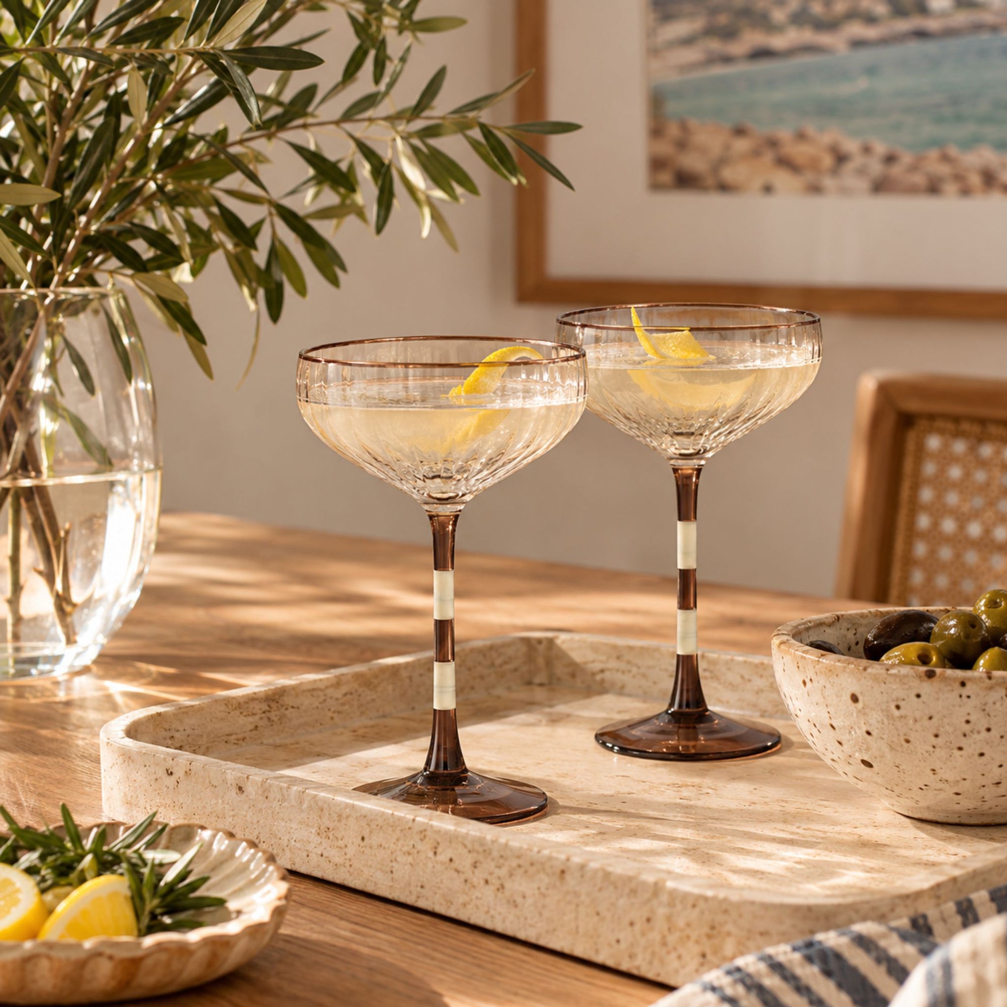 Lena Coupe Glasses