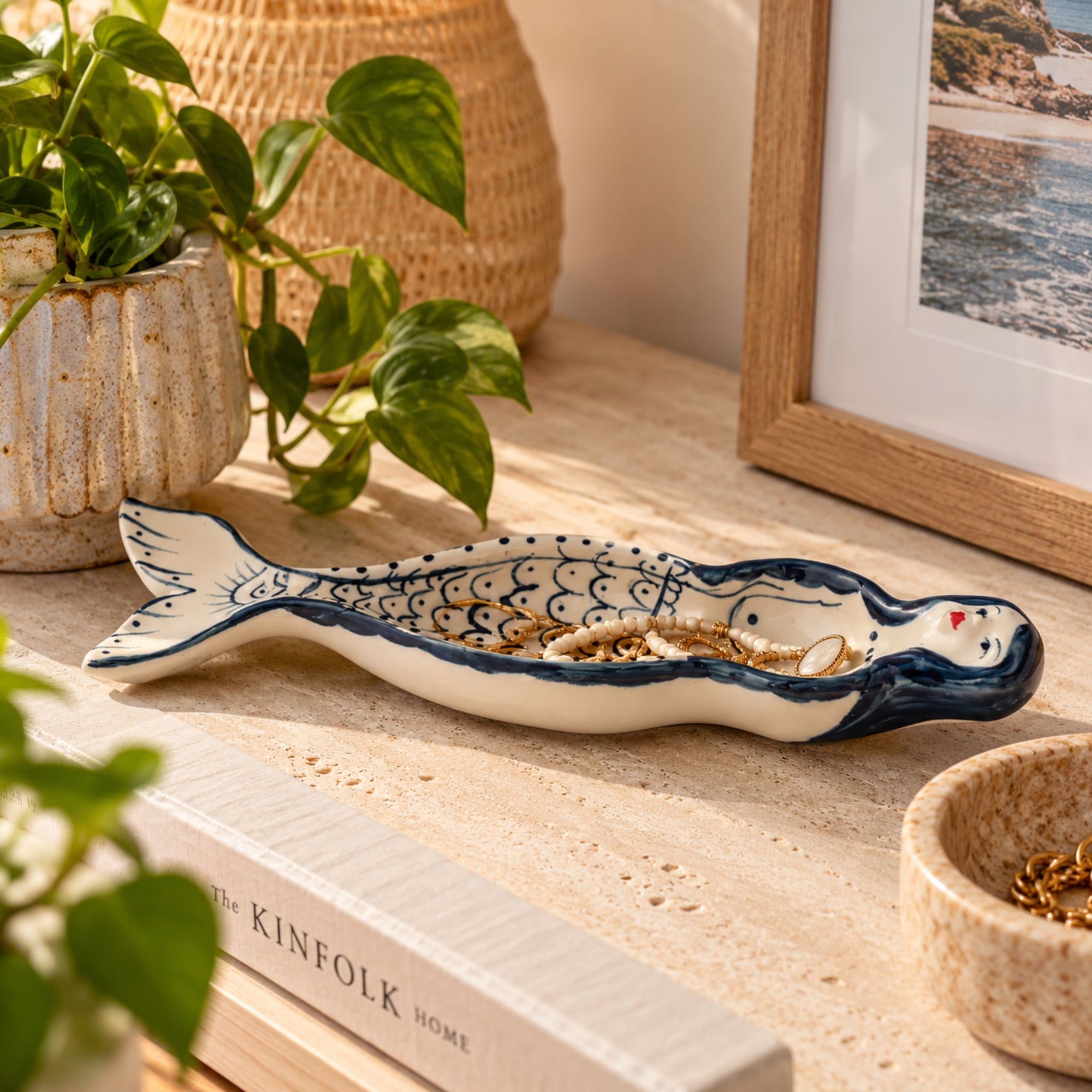 Malia Ceramic Trinket Dish