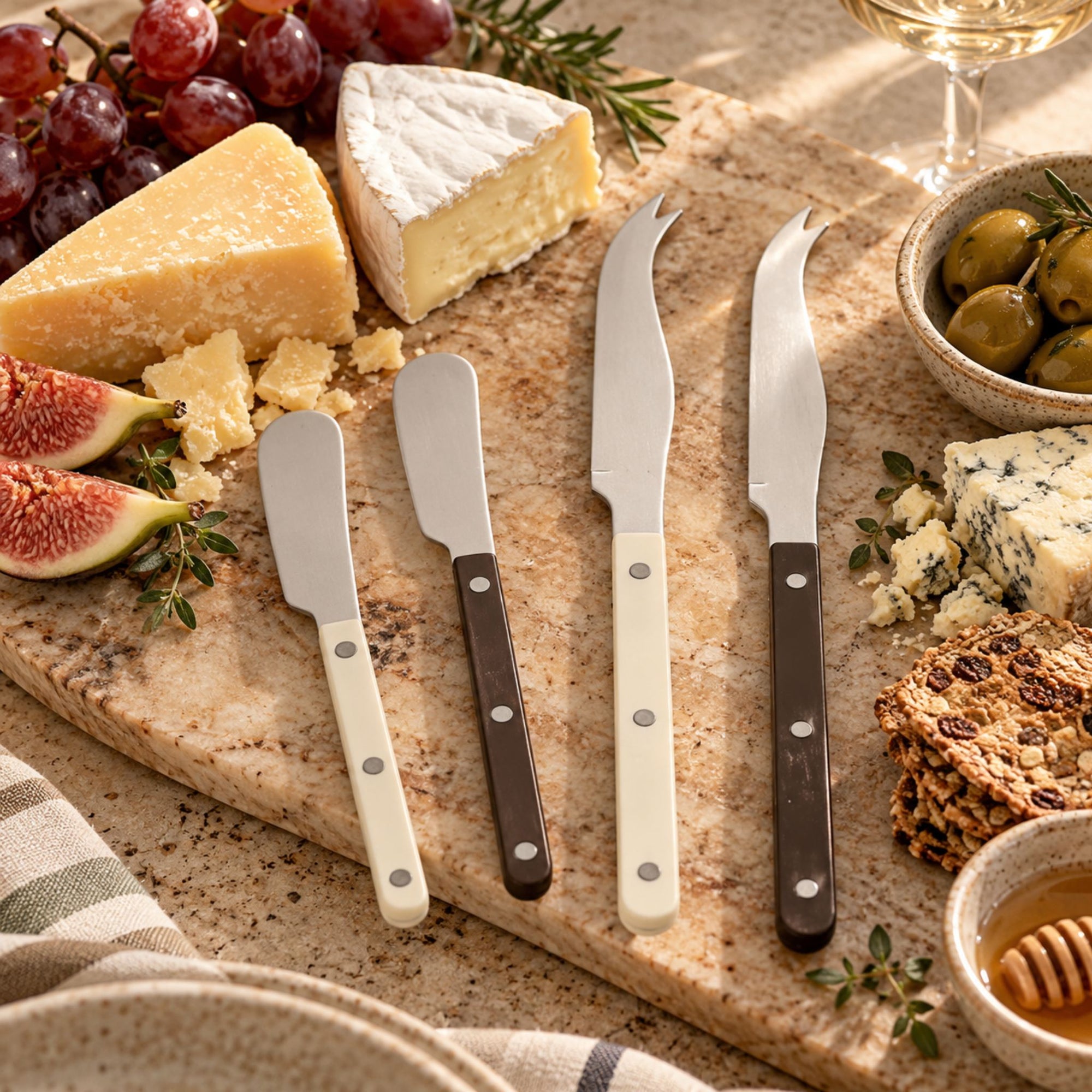 Remy 4Pc Cheese Knife Set