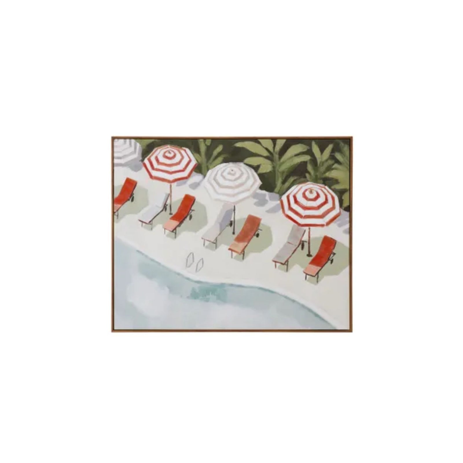 Resort Oil Painting