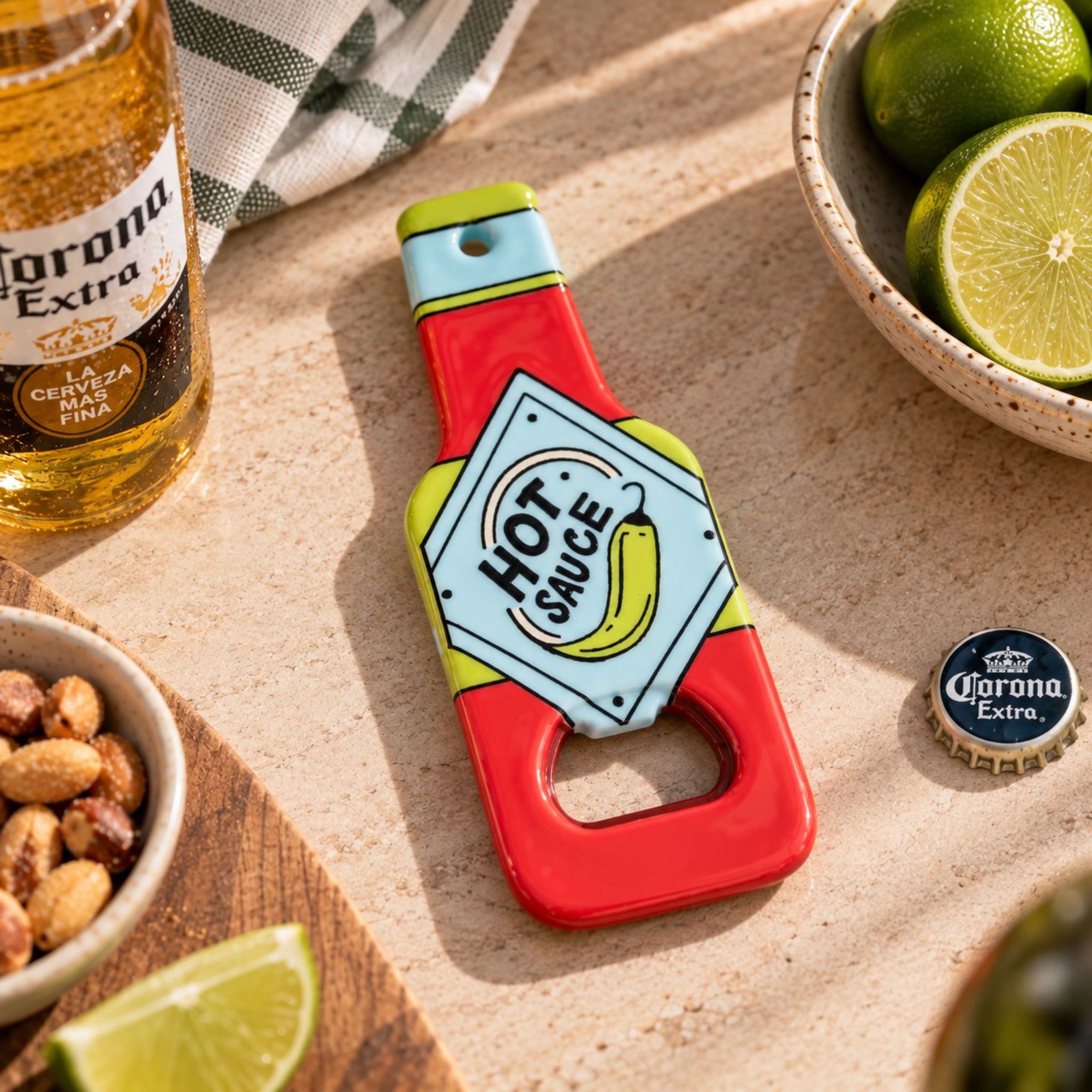 Saucy Magnetic Bottle Opener