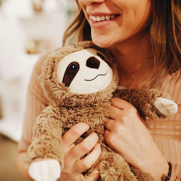 Warmies Brown Sloth Plush Heatpack