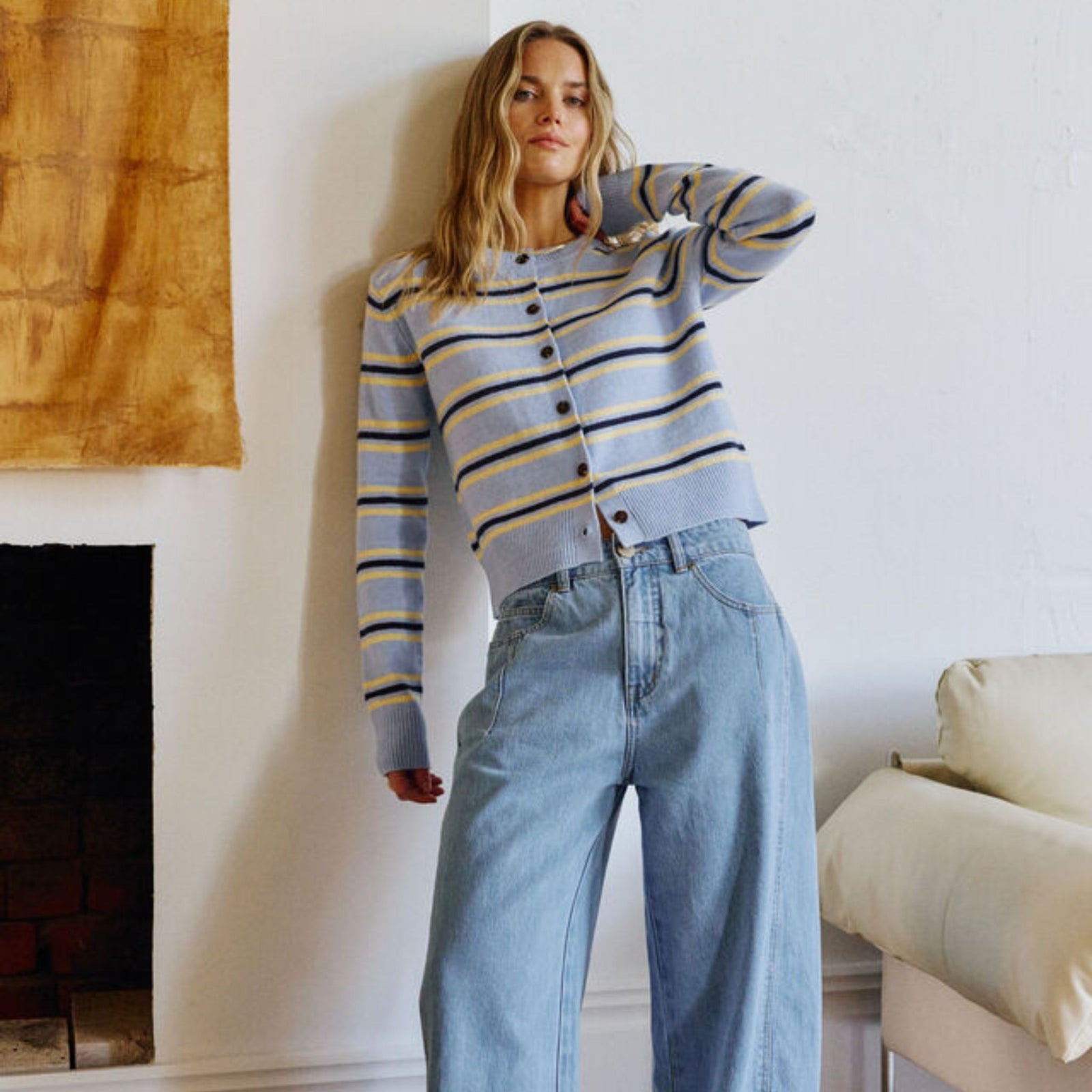 Demi Barrel Vintage Blue