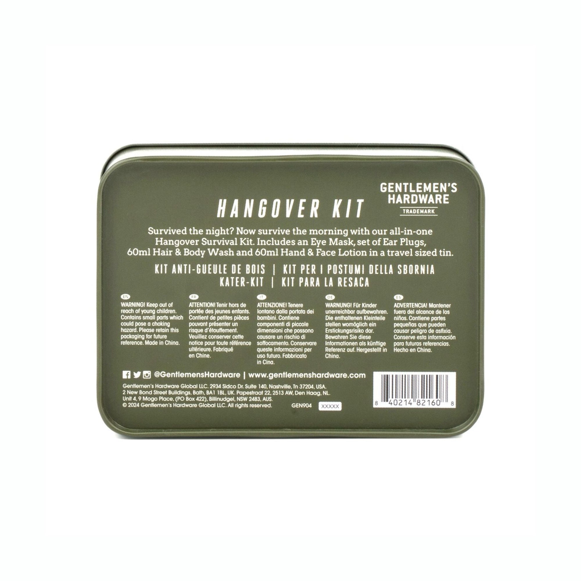 Hangover Kit