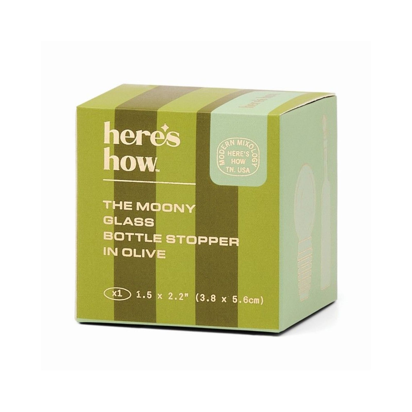 The Moony Glass Bottle Stopper