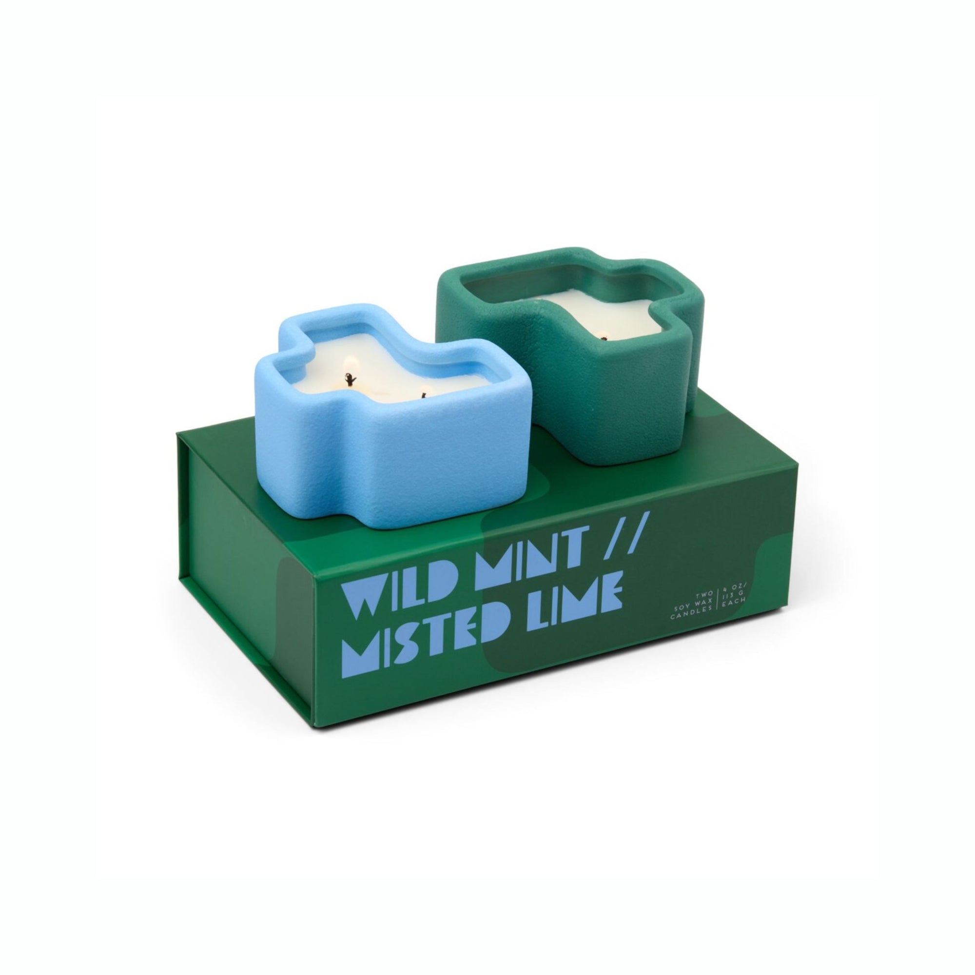 Box Of 2 Jigsaw Candles