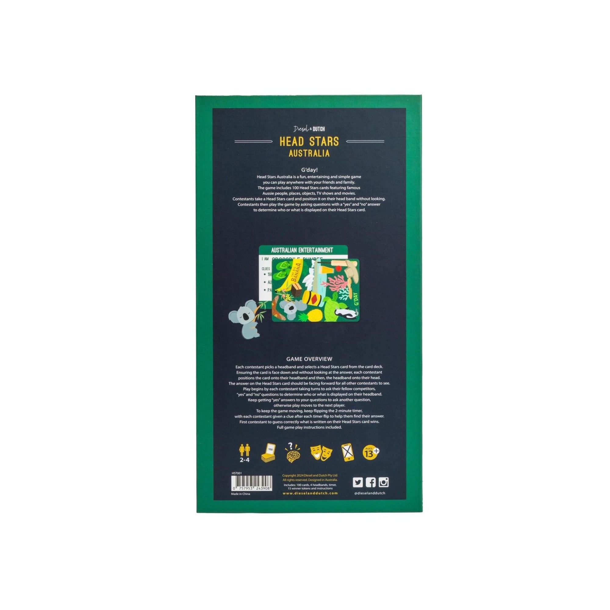 Australian Head Stars Game