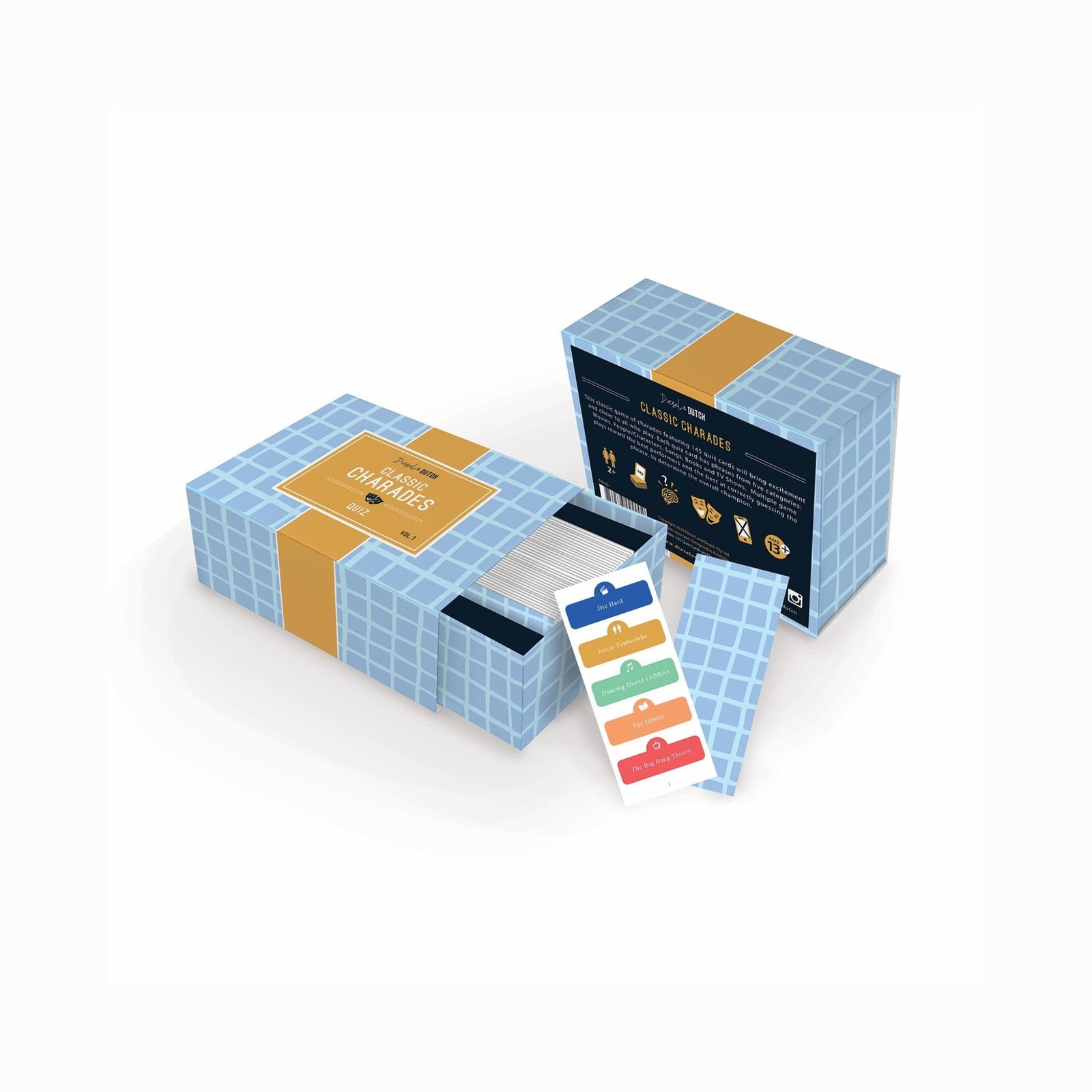 Classic Charades Trivia Box