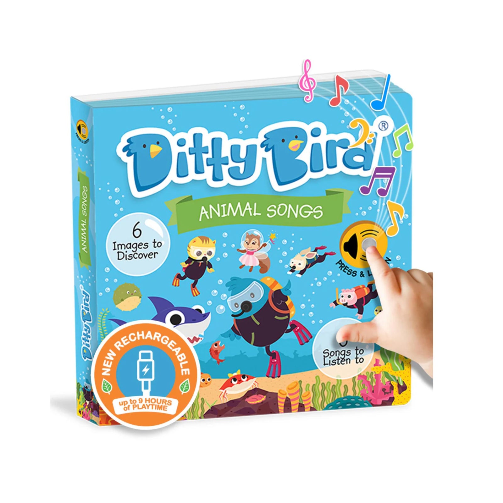 Ditty Bird Animal Songs Book