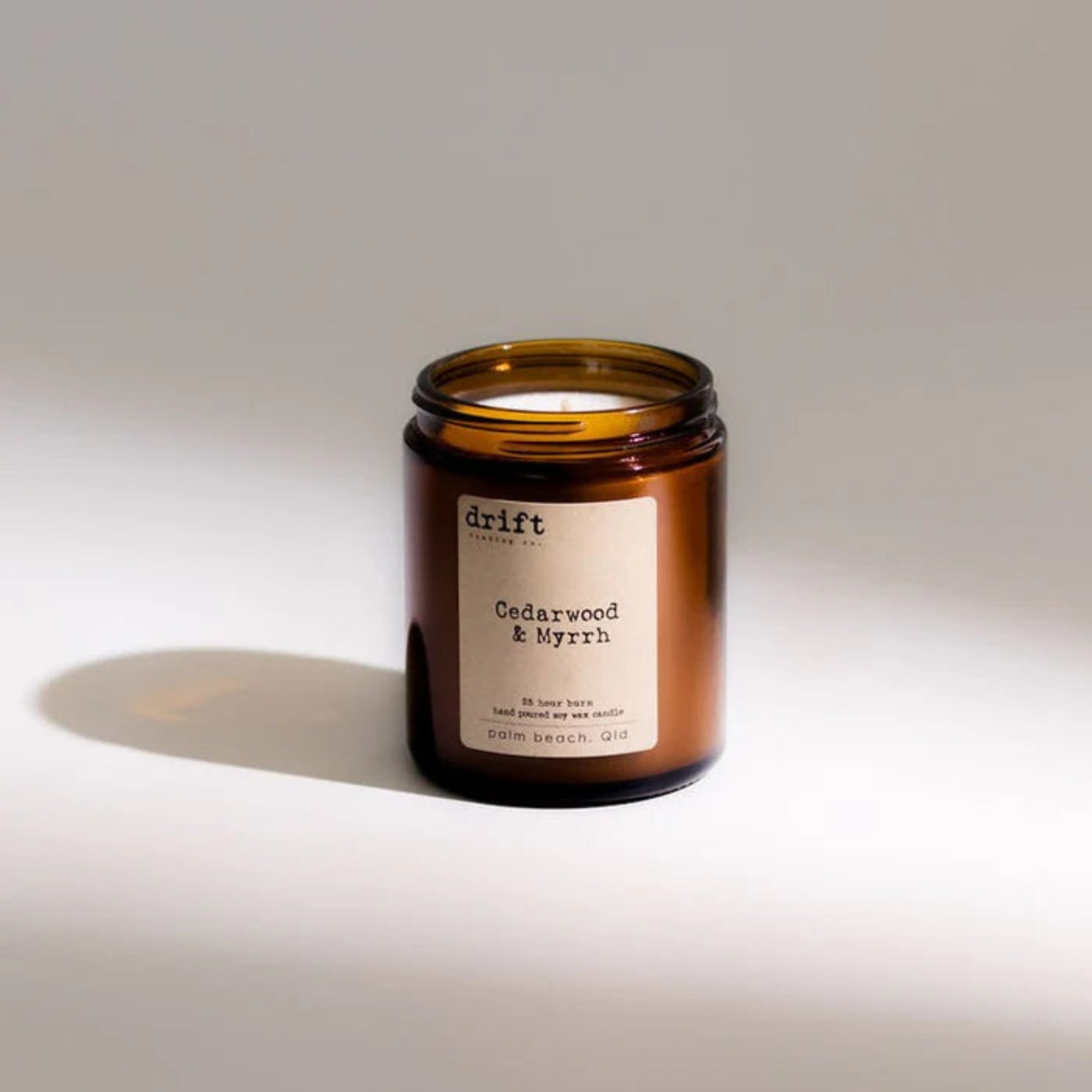 Cedarwood &amp; Myrrh Scented Candle