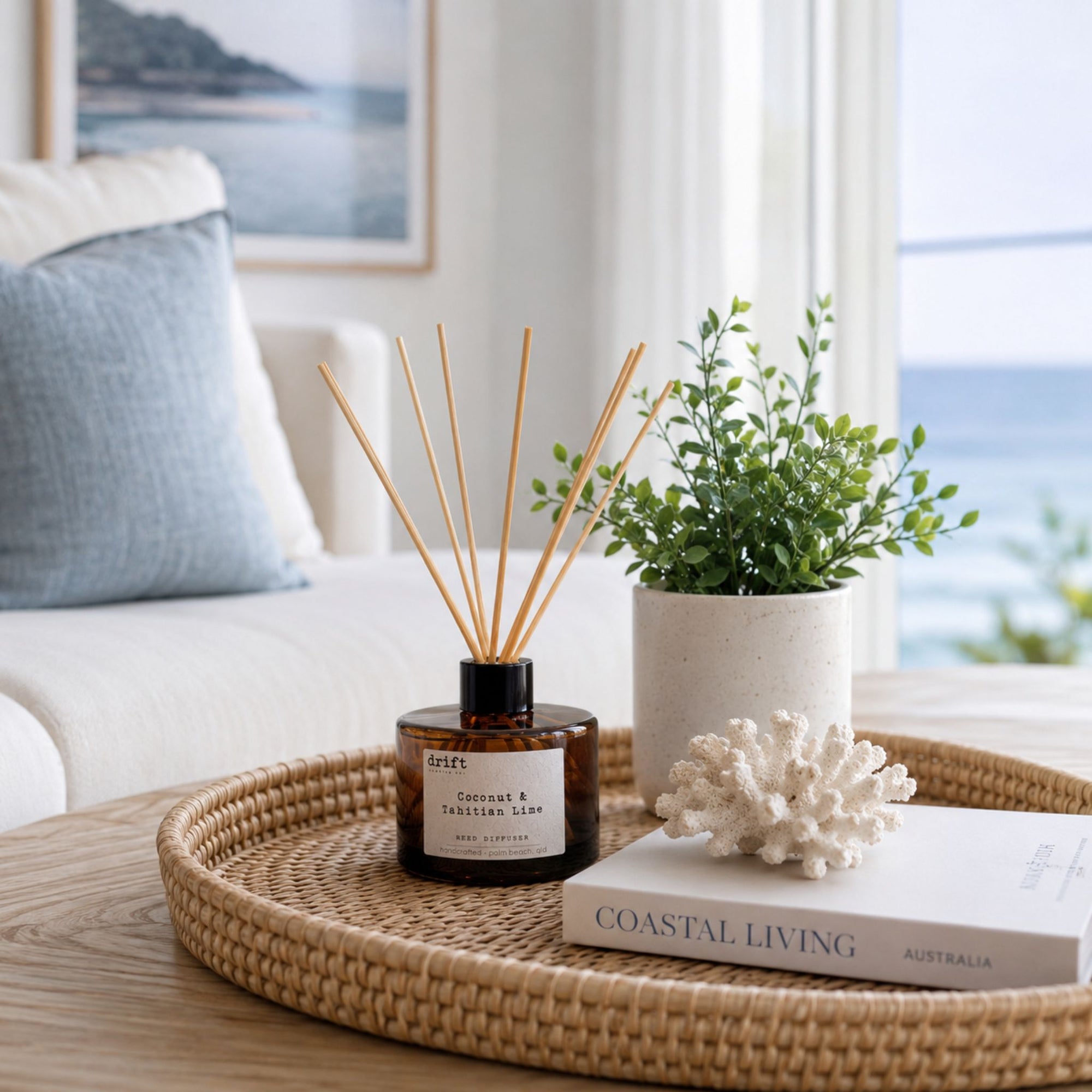 Coconut &amp; Tahitian Lime Reed Diffuser